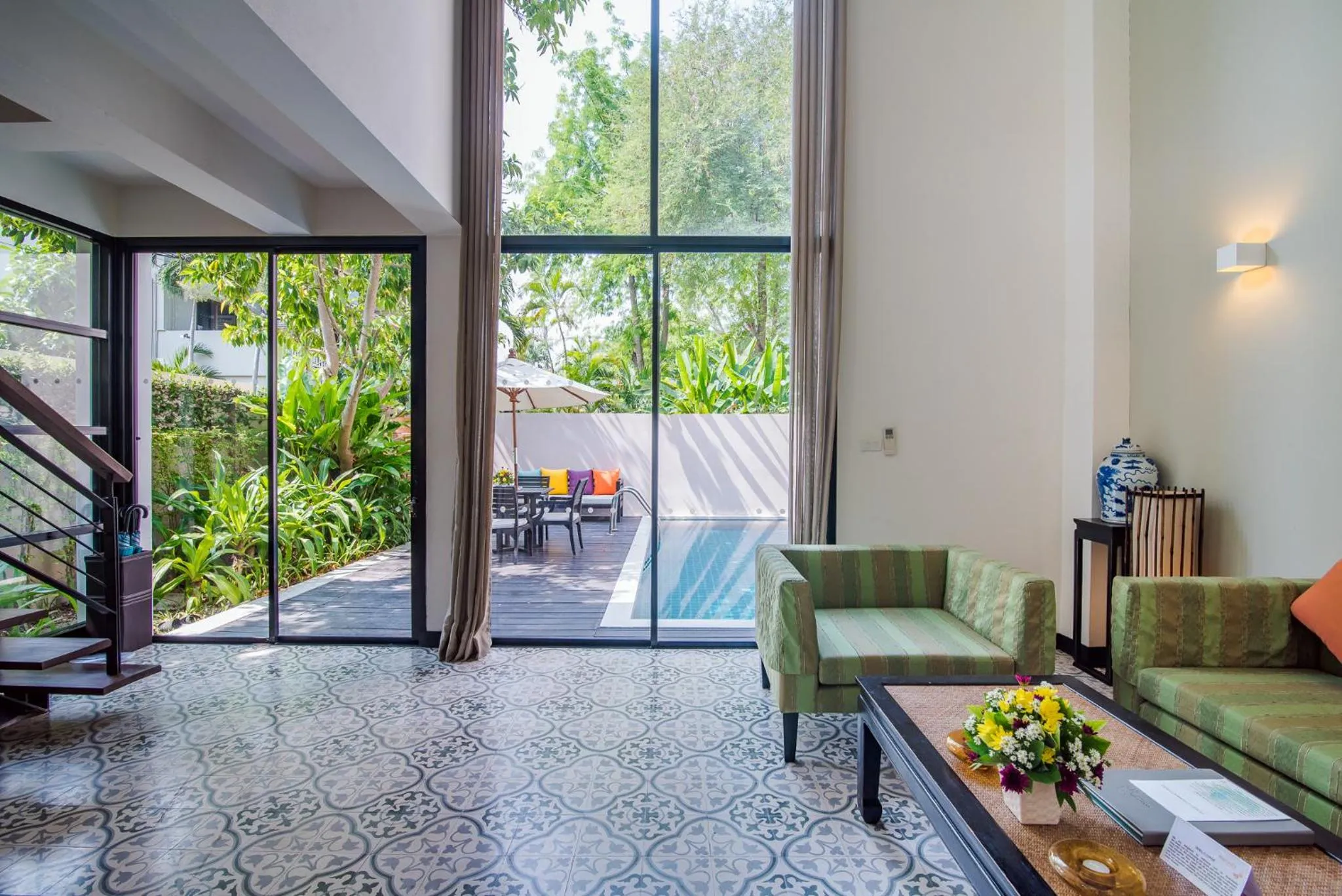 Living room in Anantasila Beach Resort Hua Hin