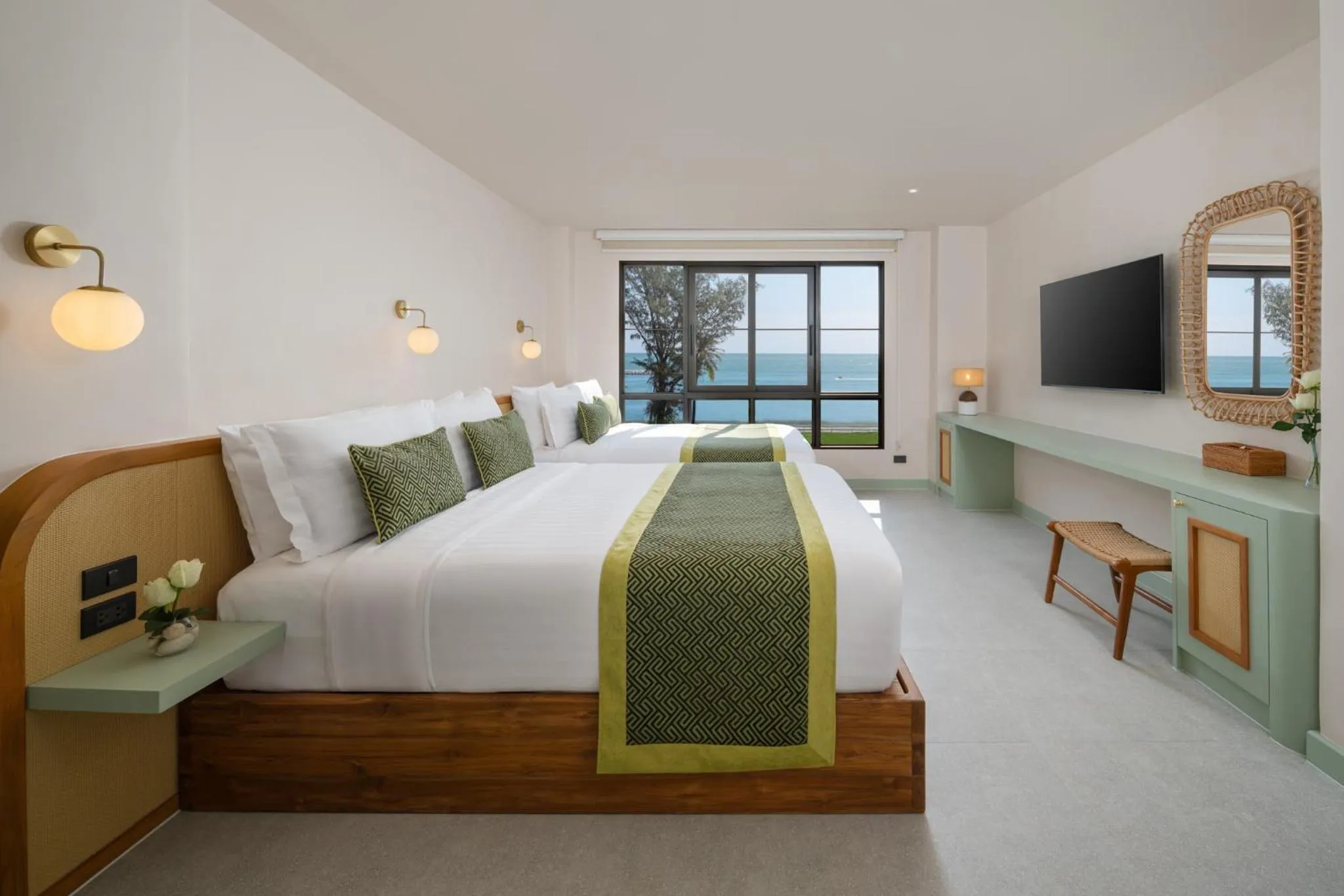 Bedroom, Bed in Anantasila Beach Resort Hua Hin