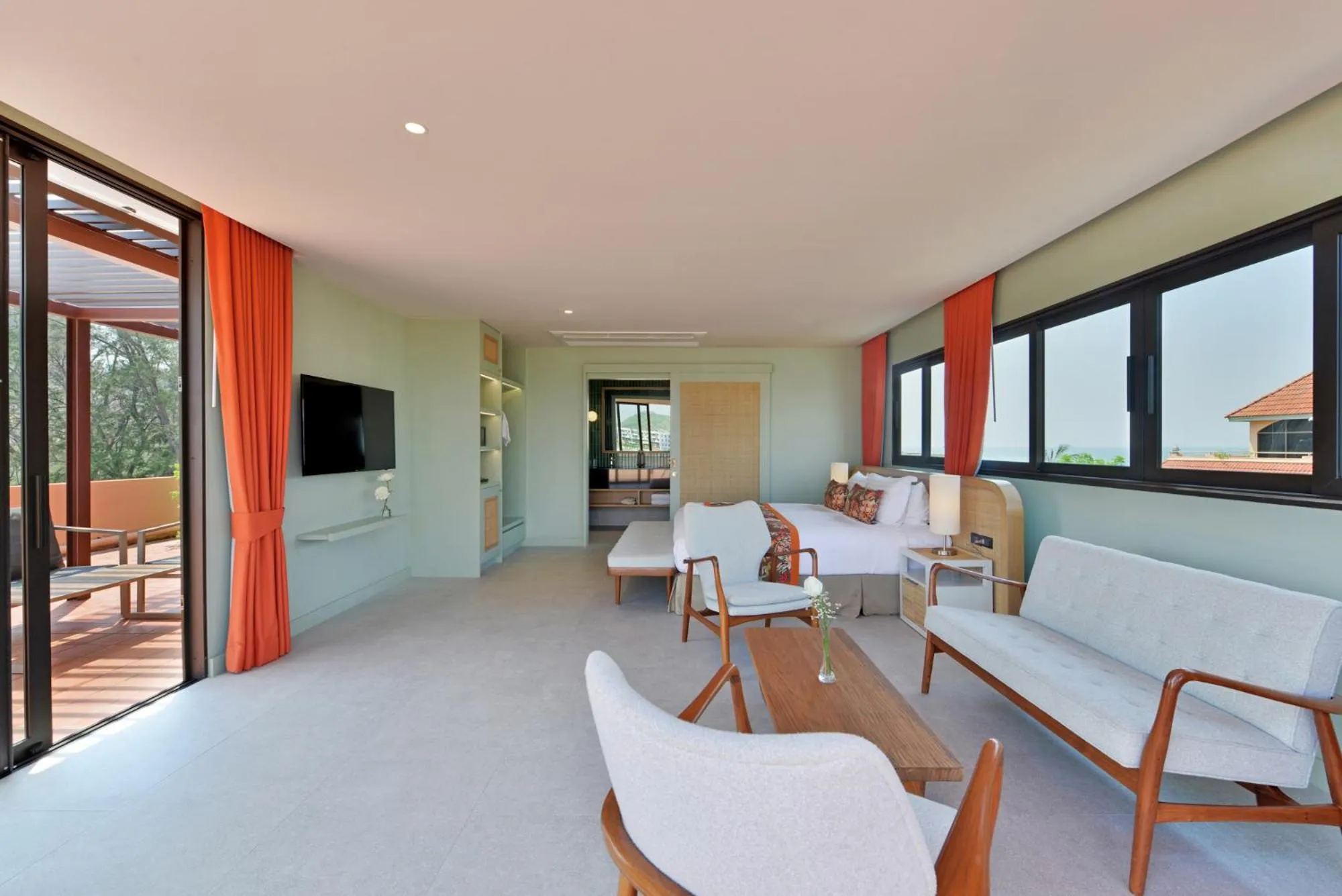 Bed in Anantasila Beach Resort Hua Hin