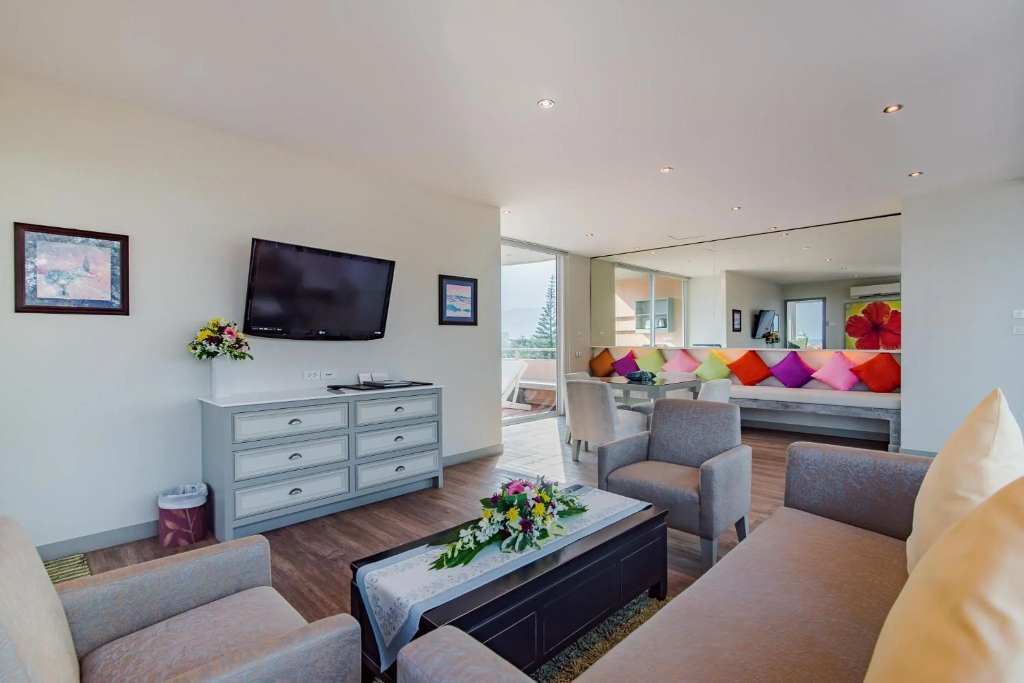 Living room in Anantasila Beach Resort Hua Hin