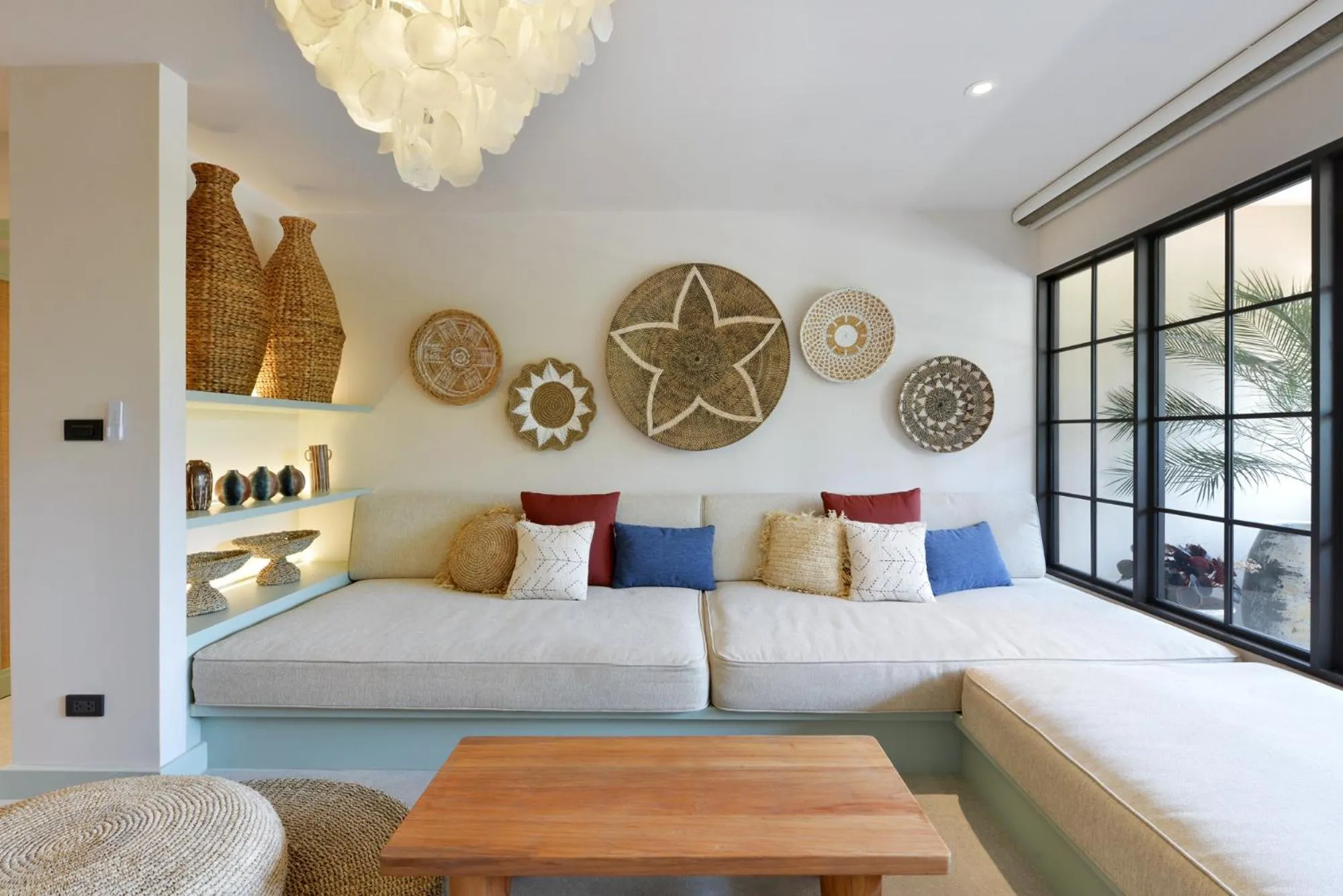 Seating area, Bed in Anantasila Beach Resort Hua Hin