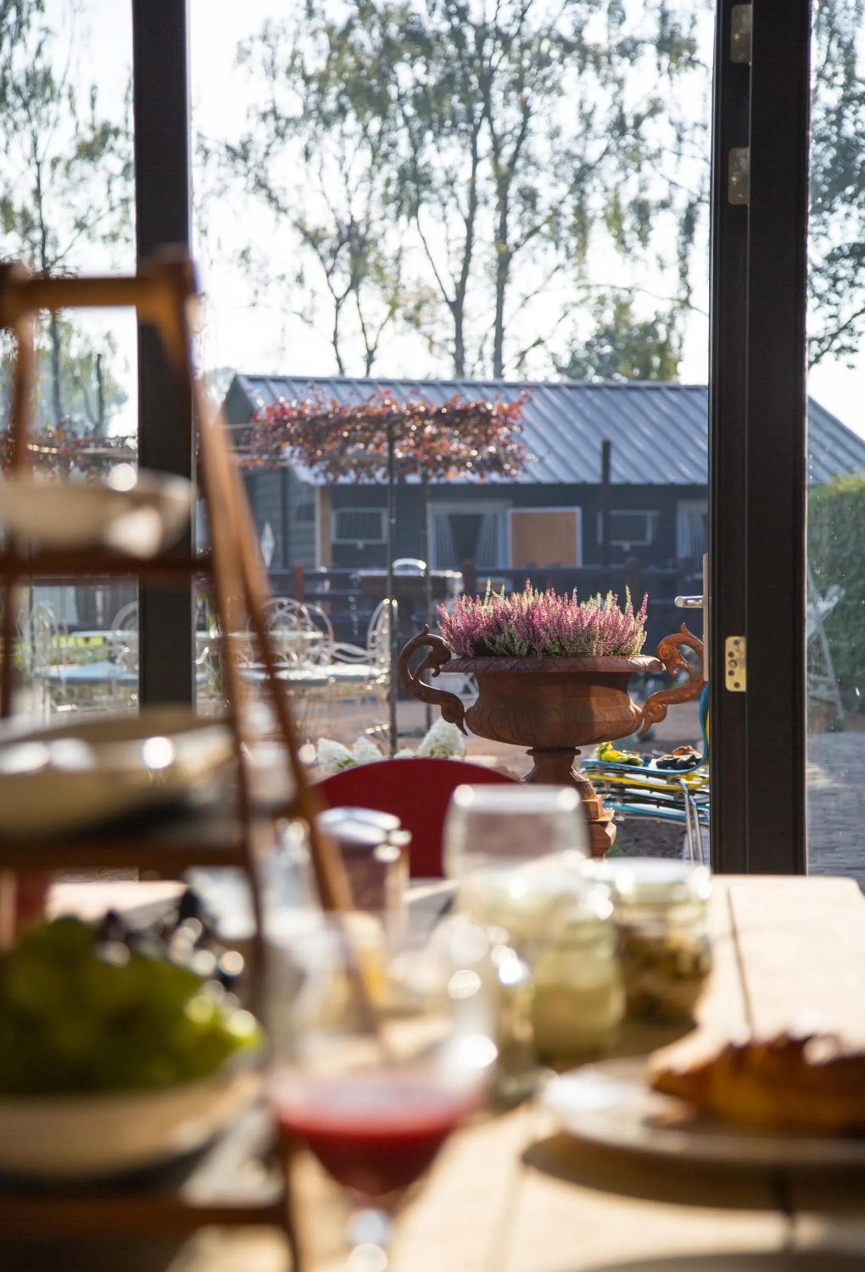 Communal kitchen in De Verloren Sinjoor