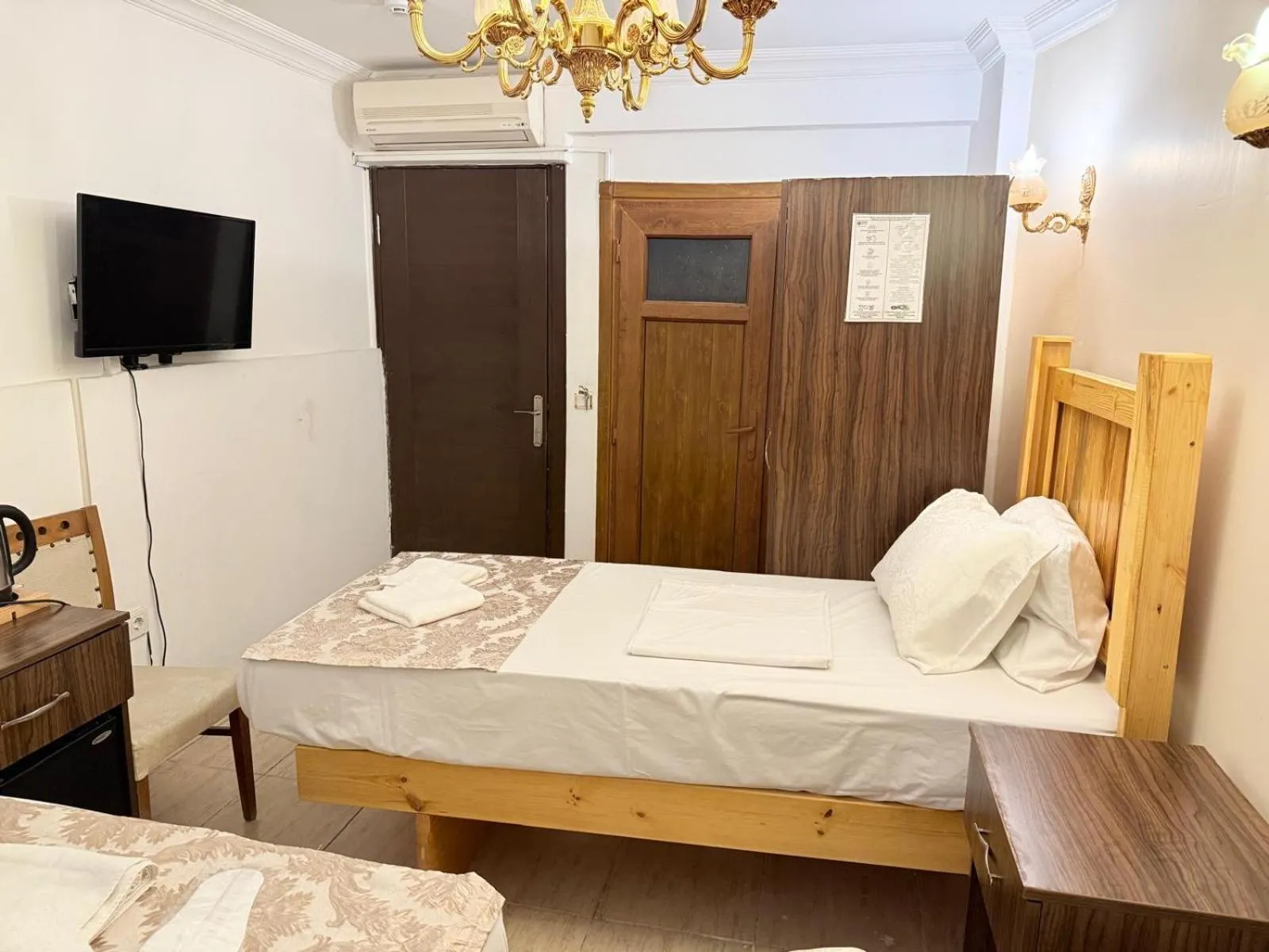 Bed in Magnificent Hotel