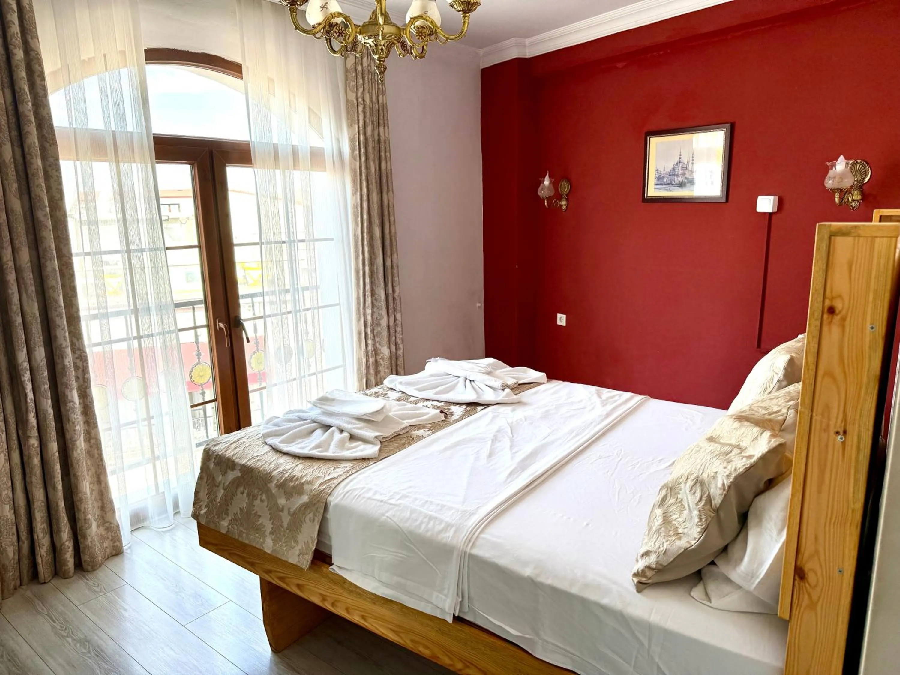 Bed in Magnificent Hotel