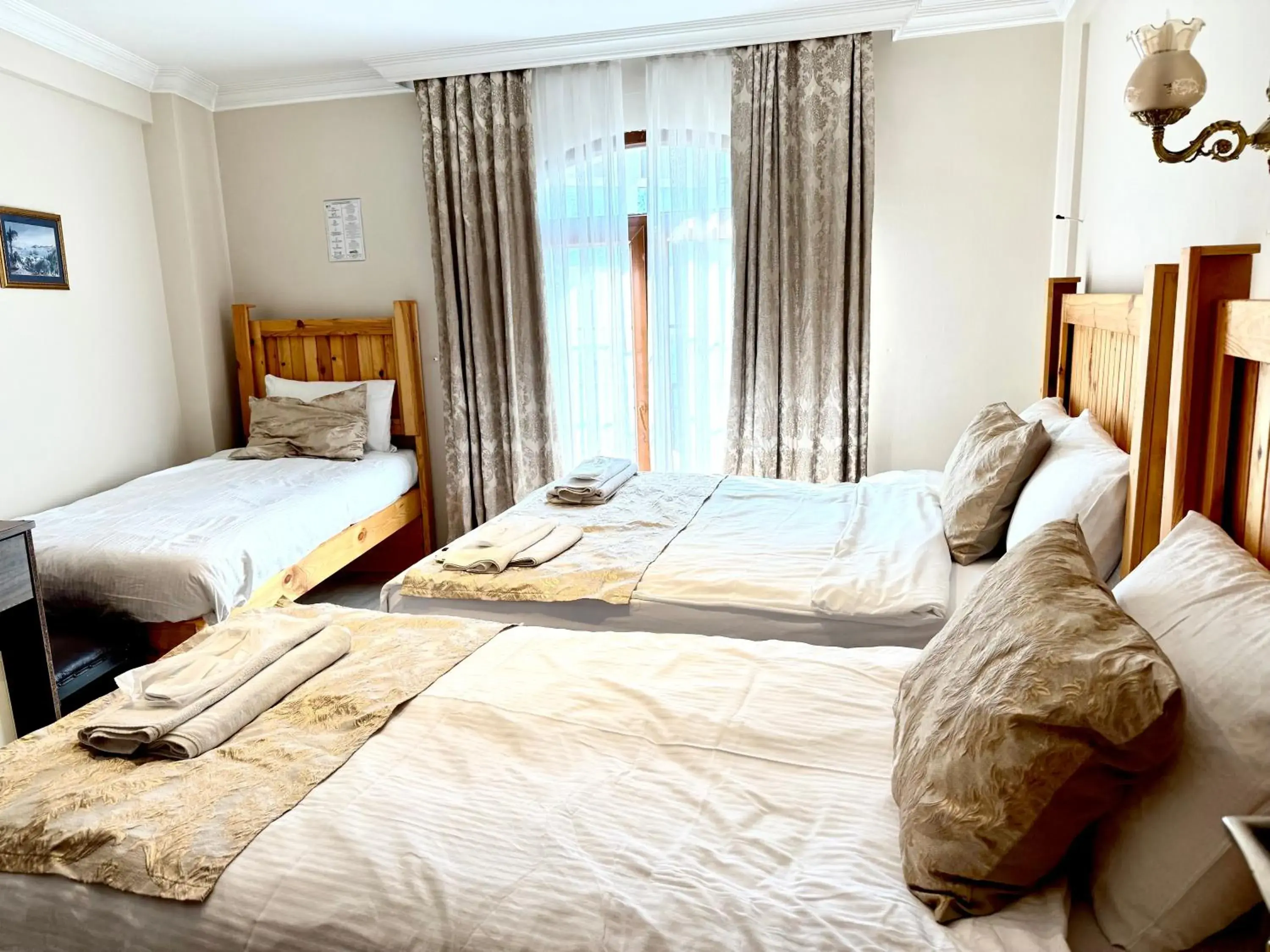 Bed in Magnificent Hotel Bed in Magnificent Hotel