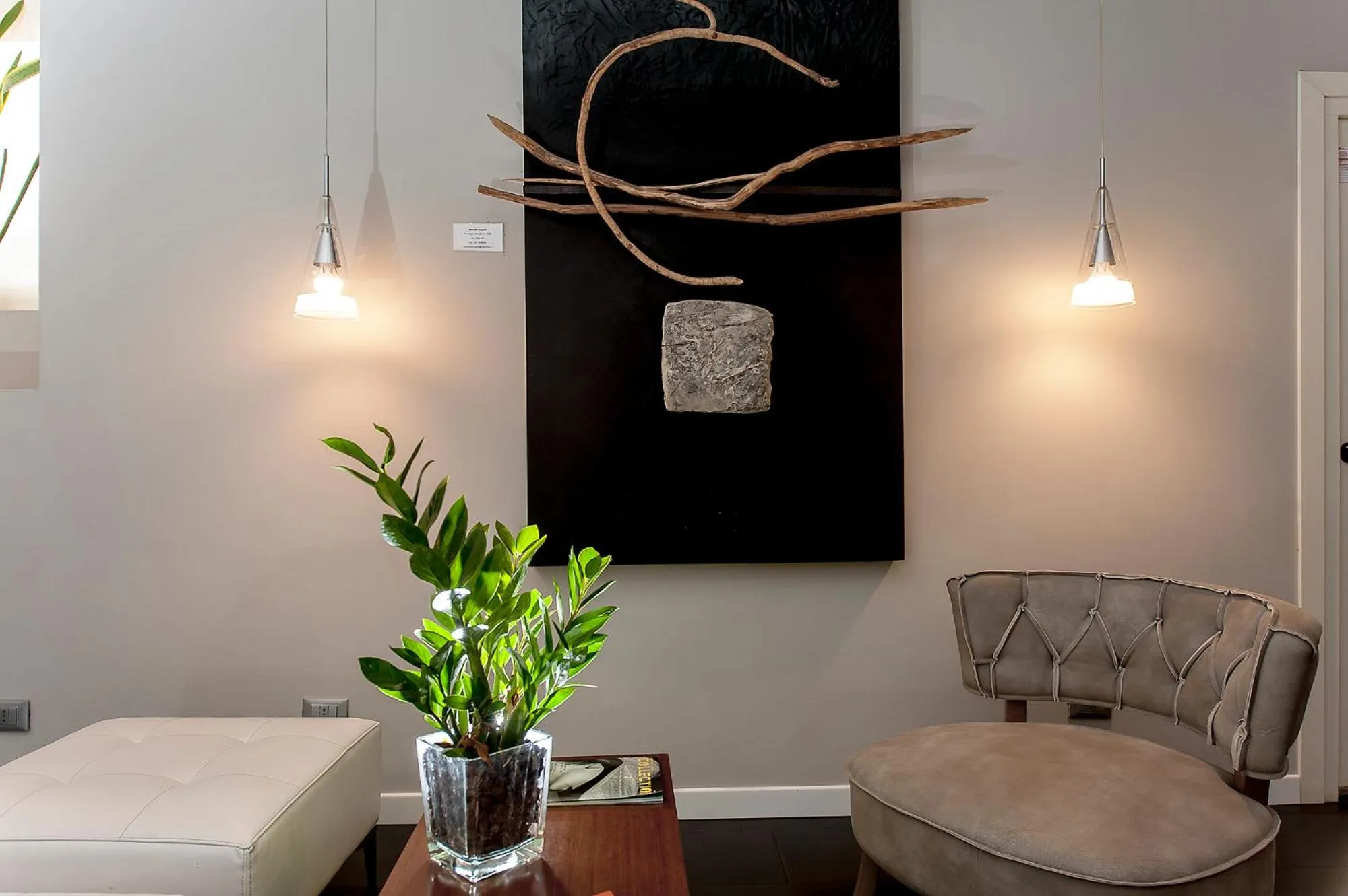 Seating area in Hotel Metropolis