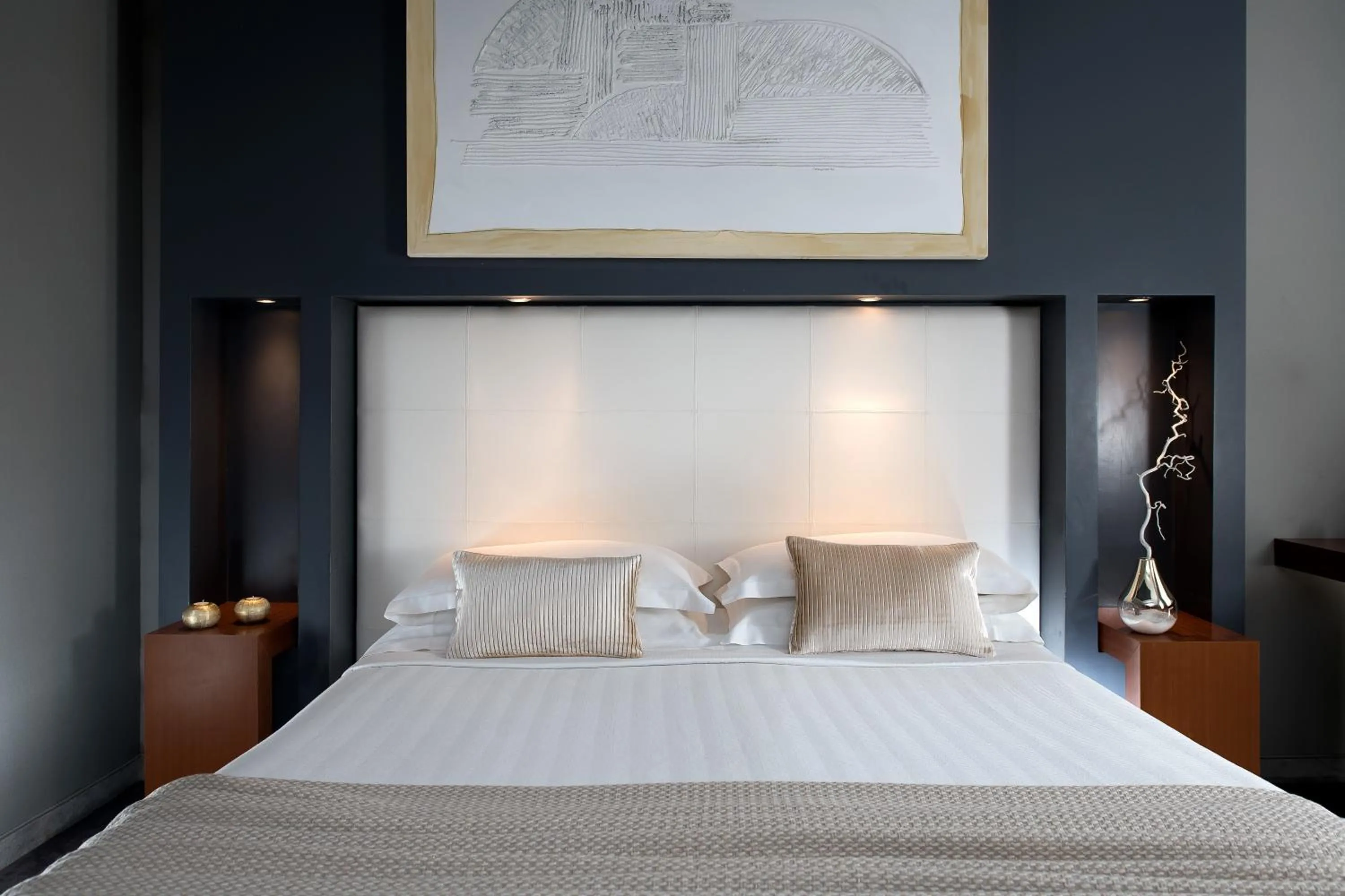 Bed in Hotel Metropolis