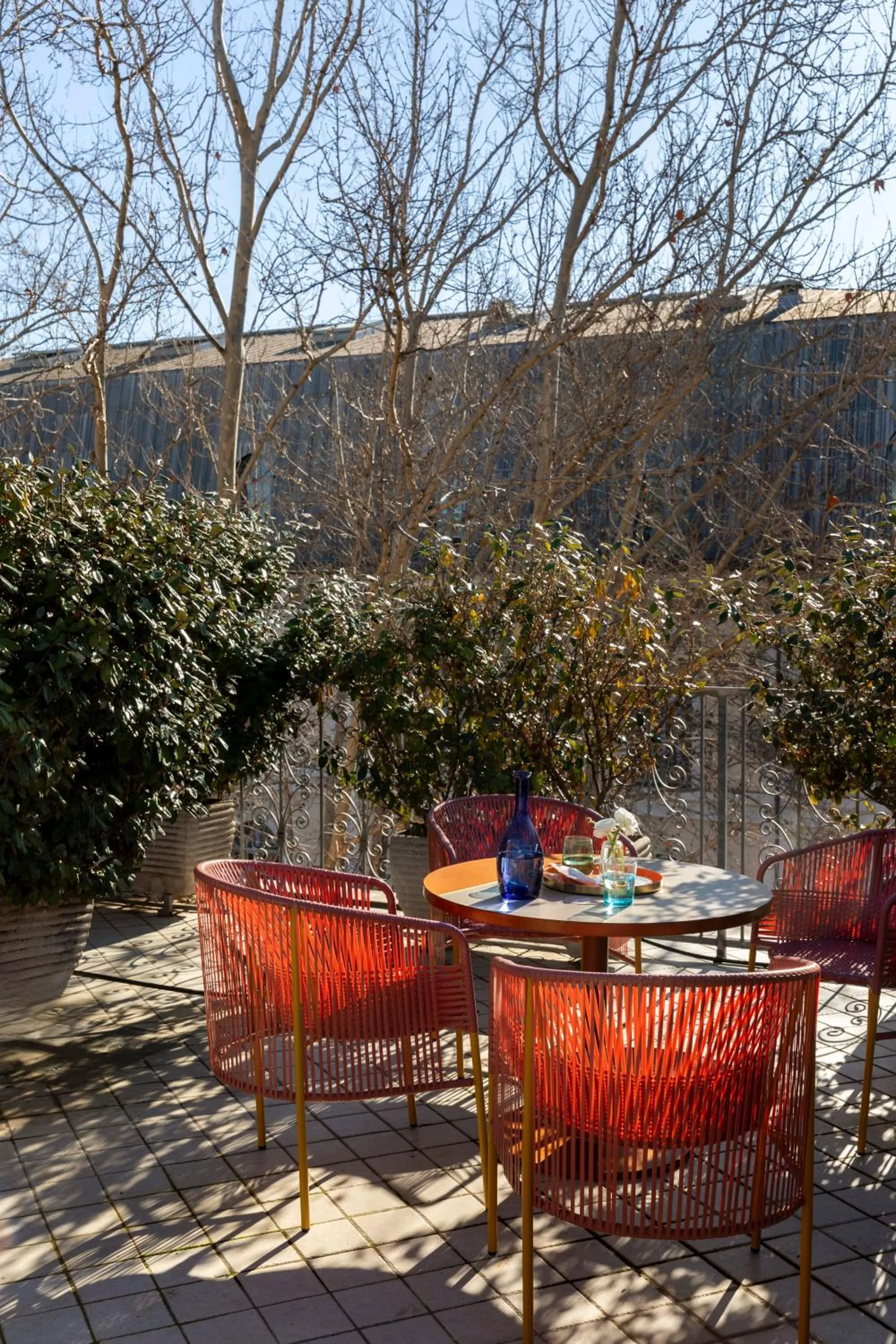 Patio in Hotel Marisa