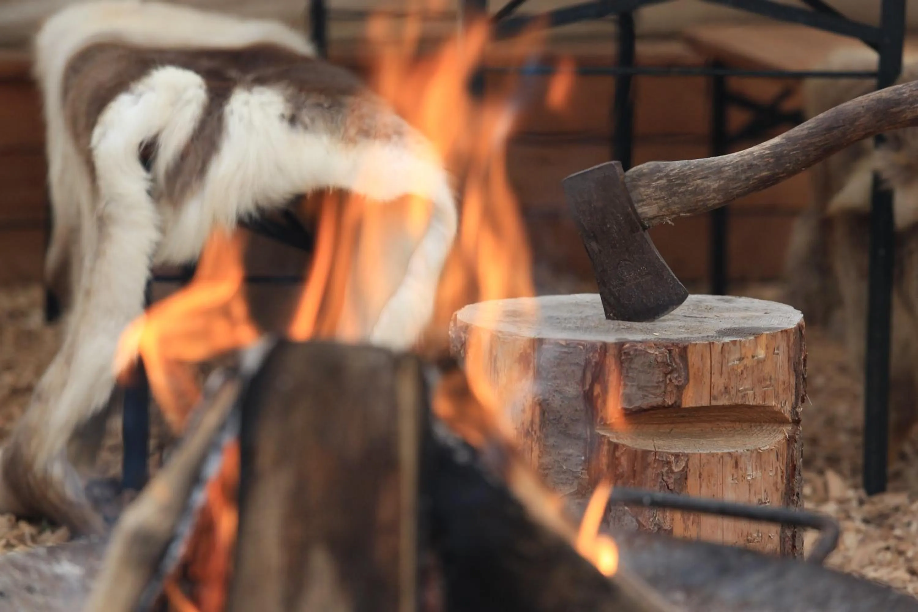 Living room in Gl. Brydegaard