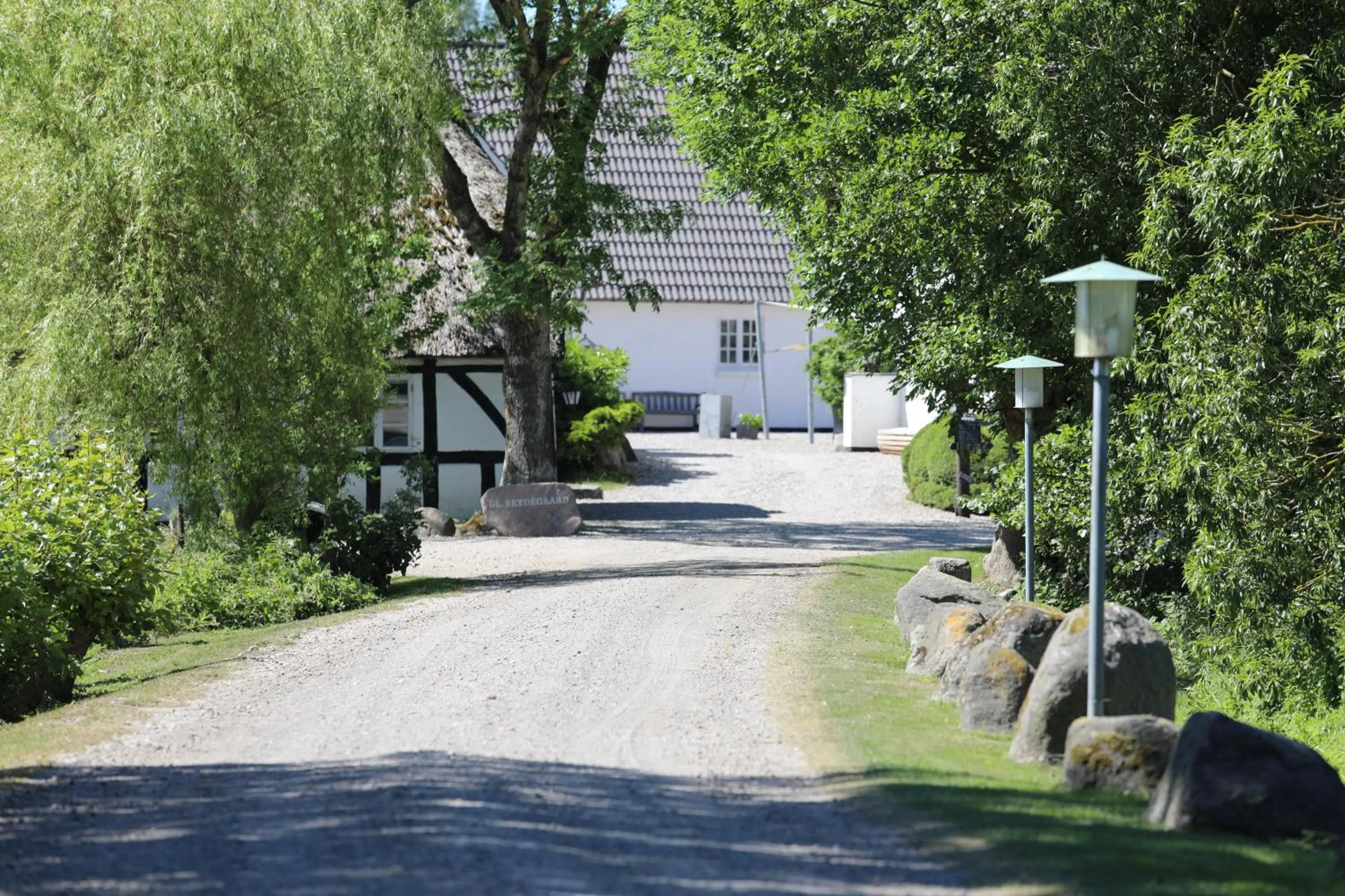 Facade/entrance in Gl. Brydegaard