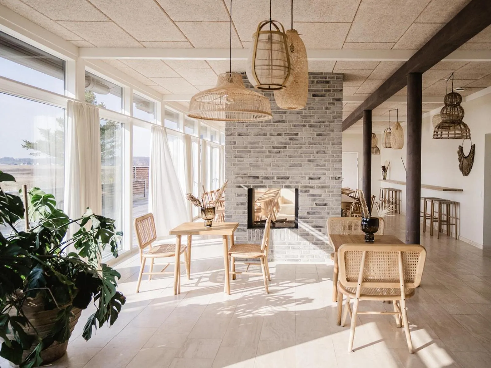 Communal lounge/ TV room in Gl. Brydegaard