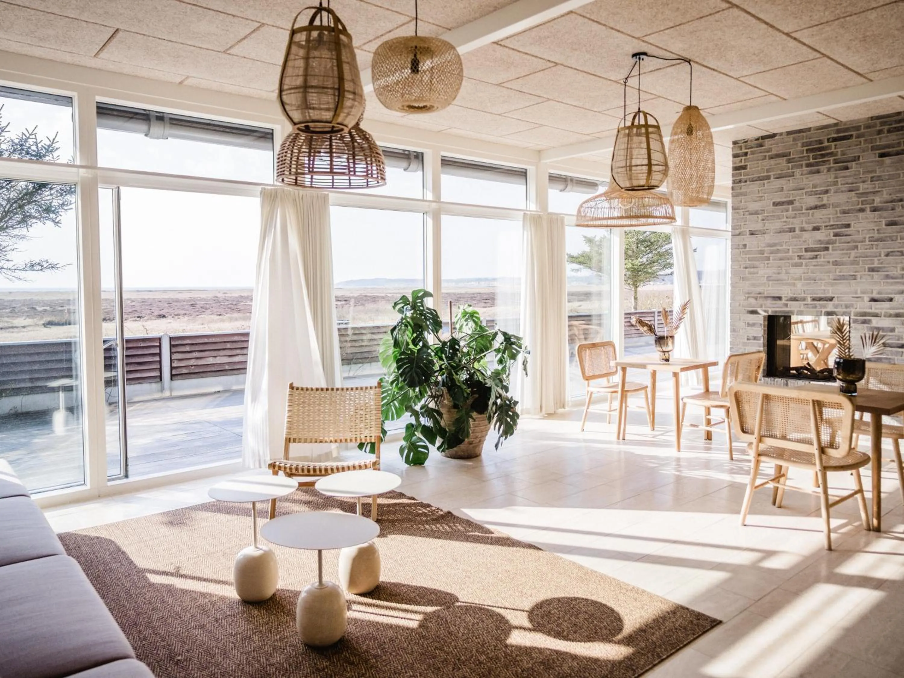 Seating area in Gl. Brydegaard