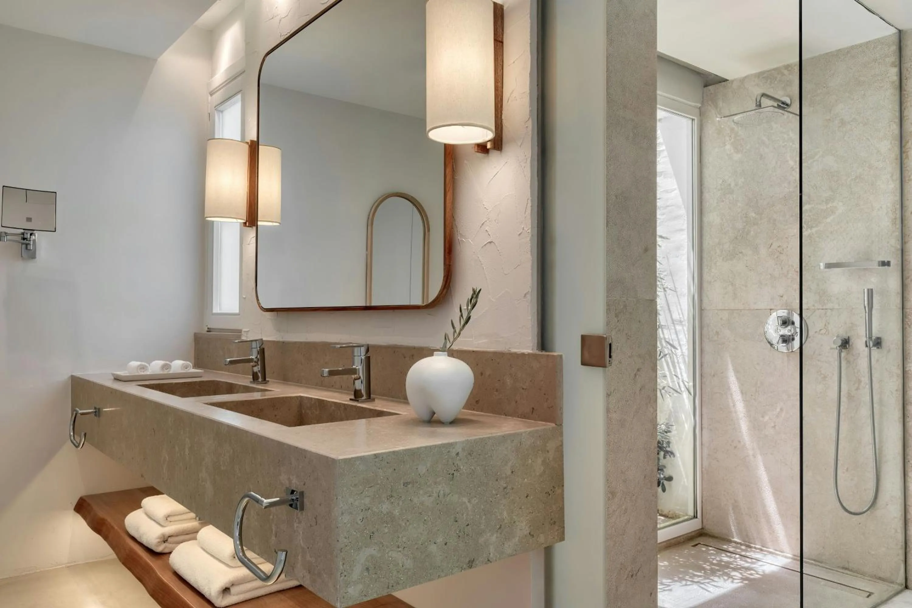 Bathroom in Patmos Aktis, a Luxury Collection Resort & Spa, Greece