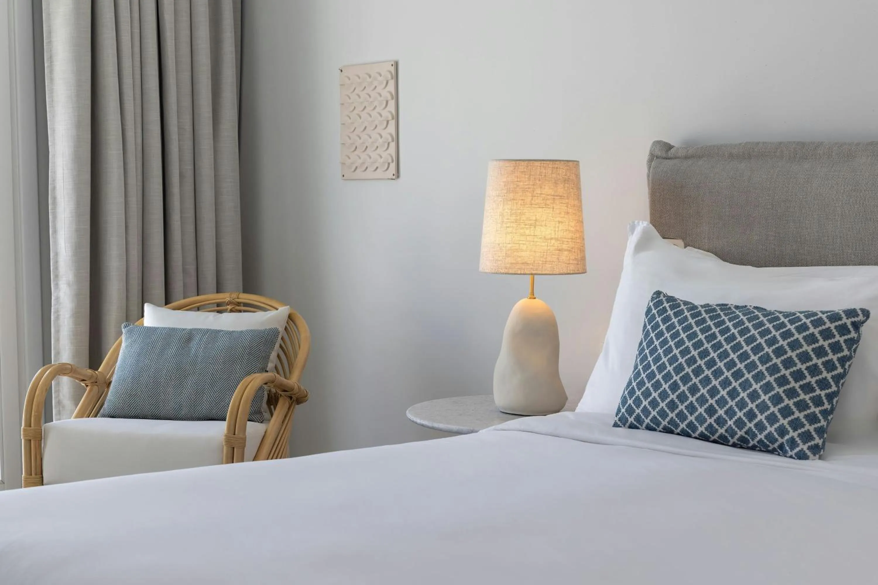 Swimming pool, Bed in Patmos Aktis, a Luxury Collection Resort & Spa, Greece