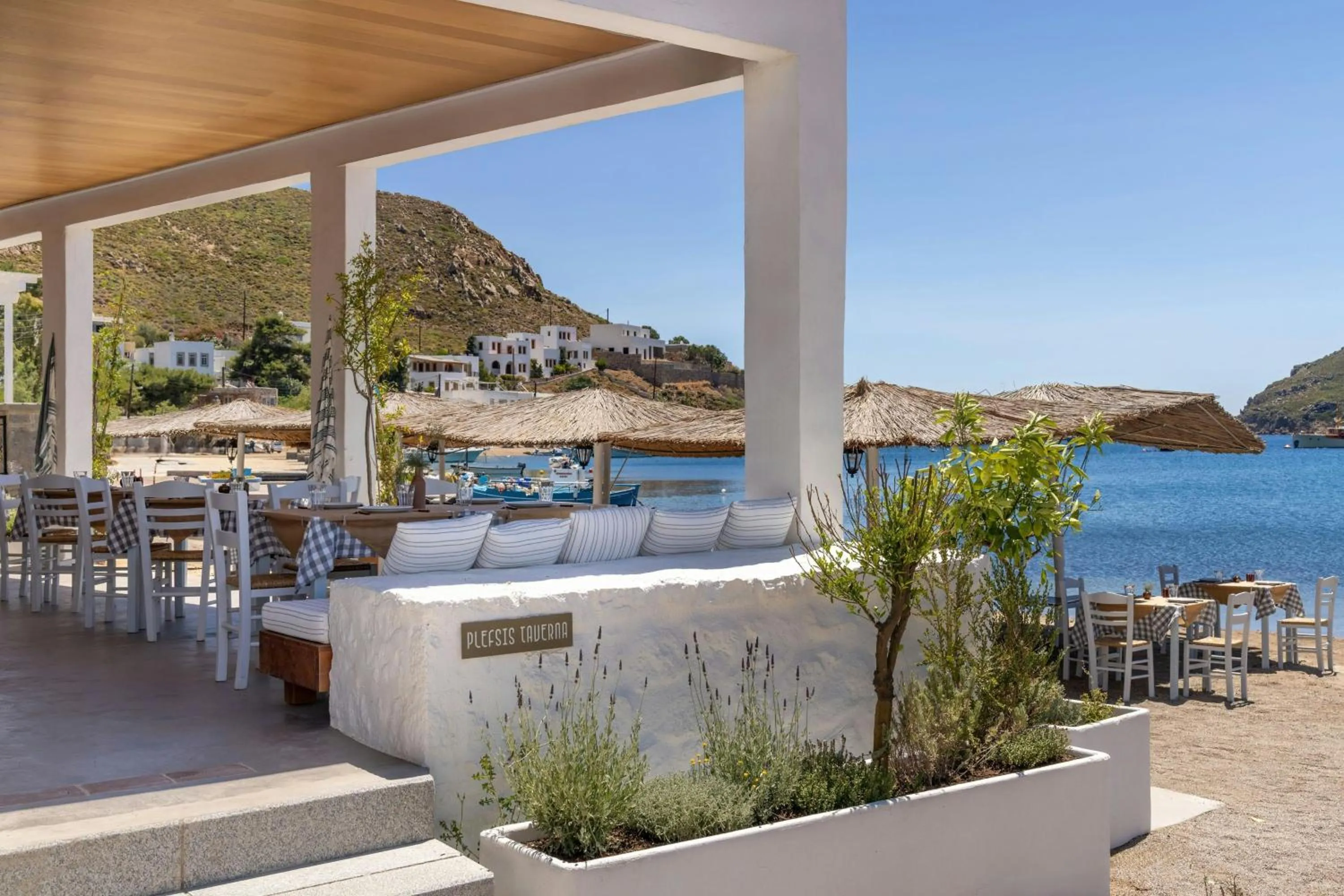 Restaurant/places to eat in Patmos Aktis, a Luxury Collection Resort & Spa, Greece