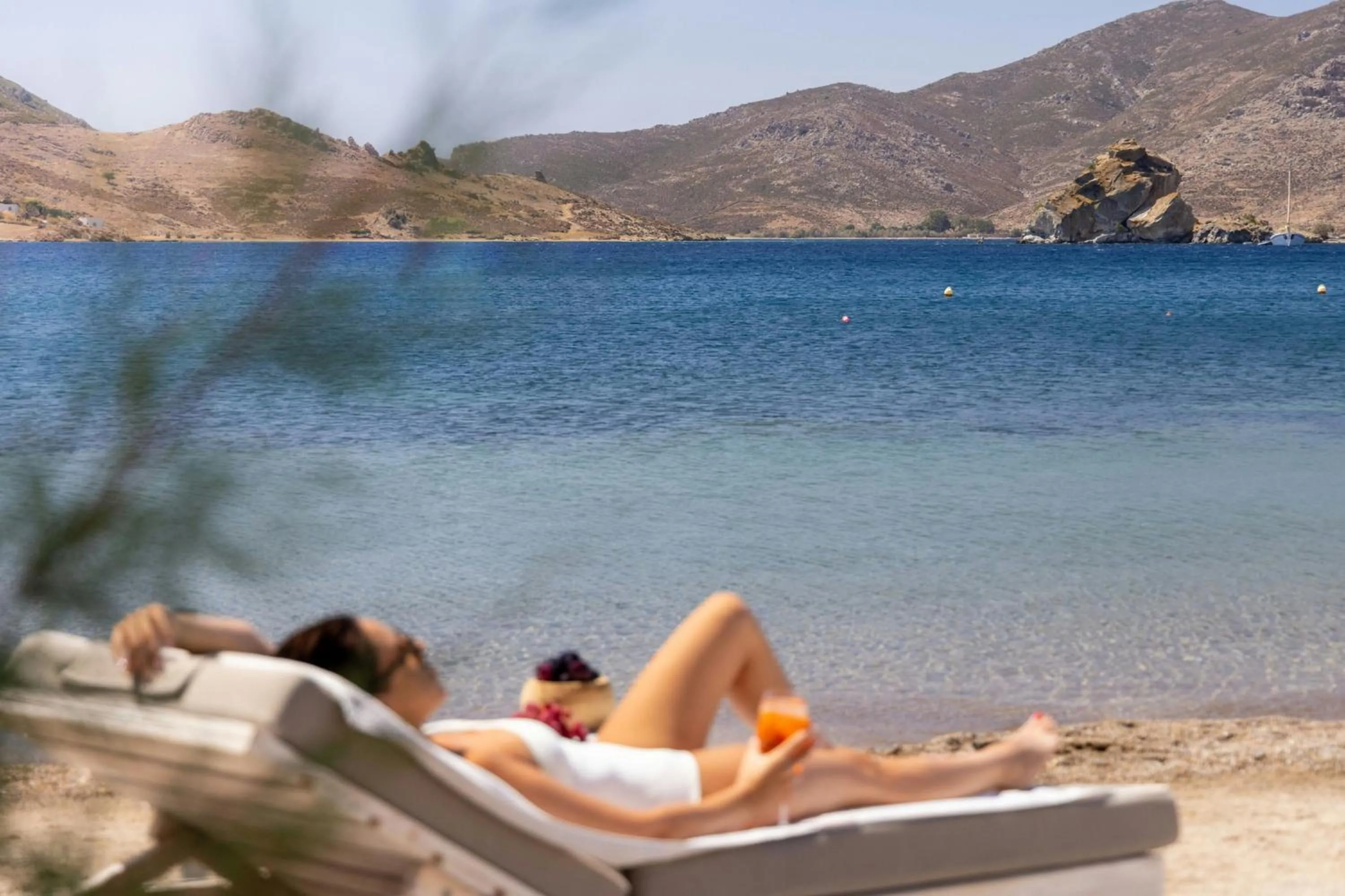 Beach in Patmos Aktis, a Luxury Collection Resort & Spa, Greece