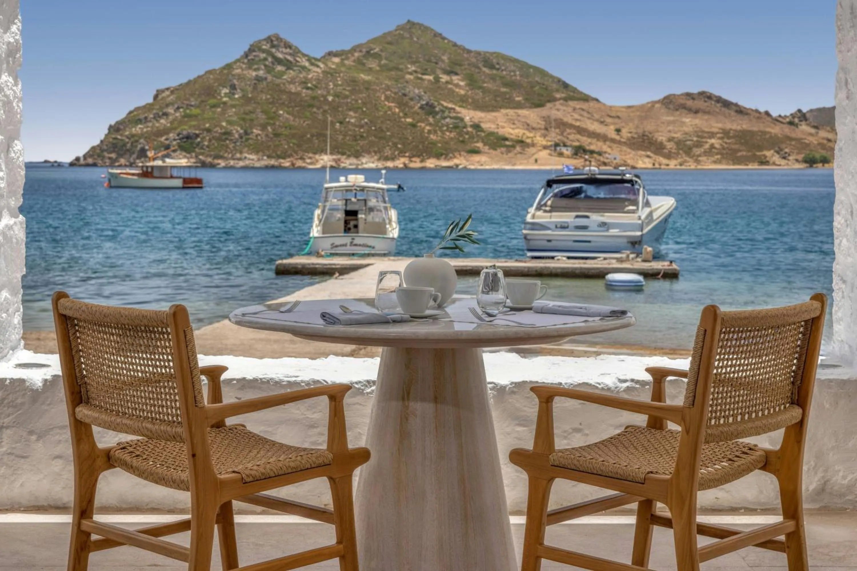 Breakfast in Patmos Aktis, a Luxury Collection Resort & Spa, Greece