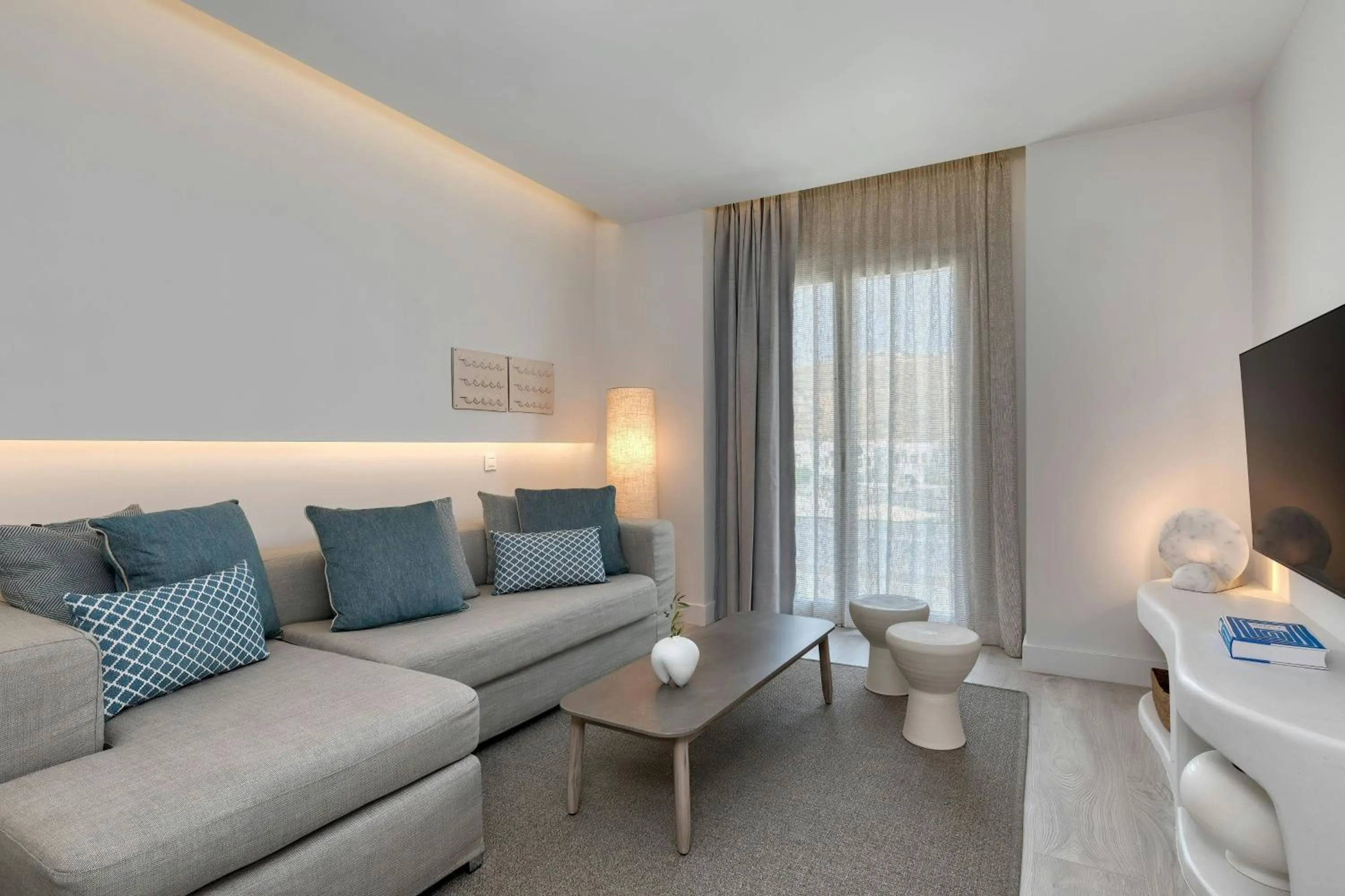 Living room in Patmos Aktis, a Luxury Collection Resort & Spa, Greece