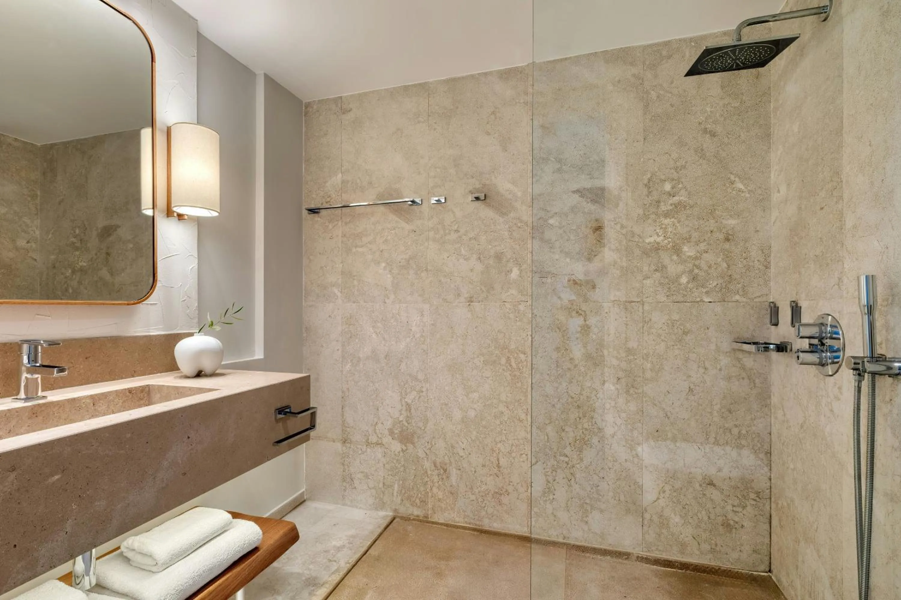 Bathroom in Patmos Aktis, a Luxury Collection Resort & Spa, Greece