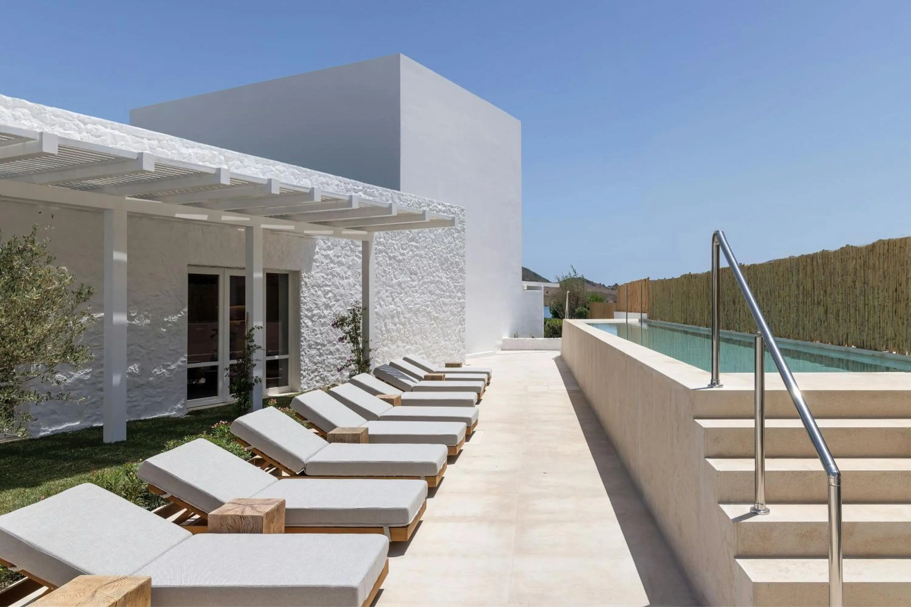 Swimming pool in Patmos Aktis, a Luxury Collection Resort & Spa, Greece
