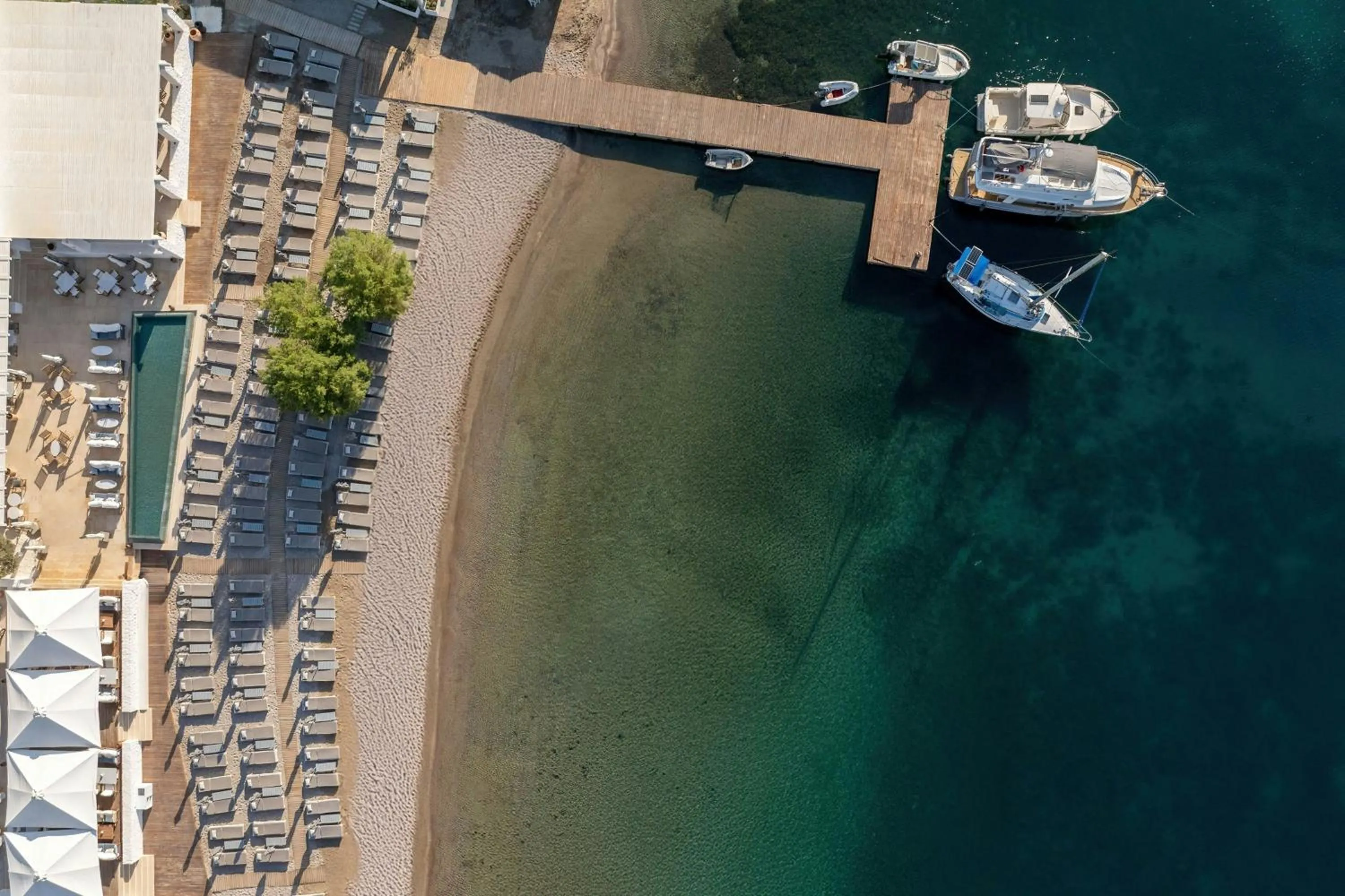 Beach in Patmos Aktis, a Luxury Collection Resort & Spa, Greece