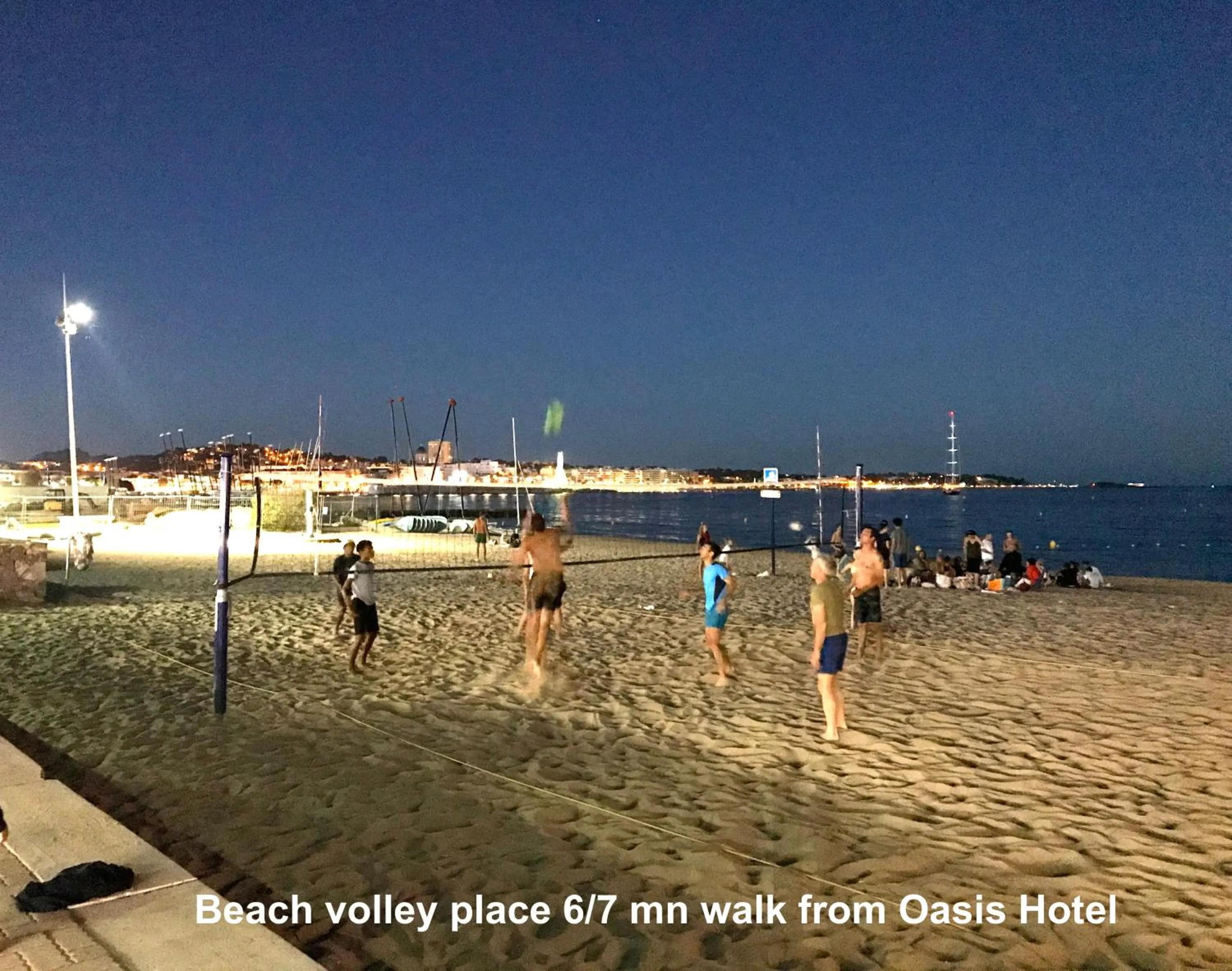 Beach in L'Oasis Hotel