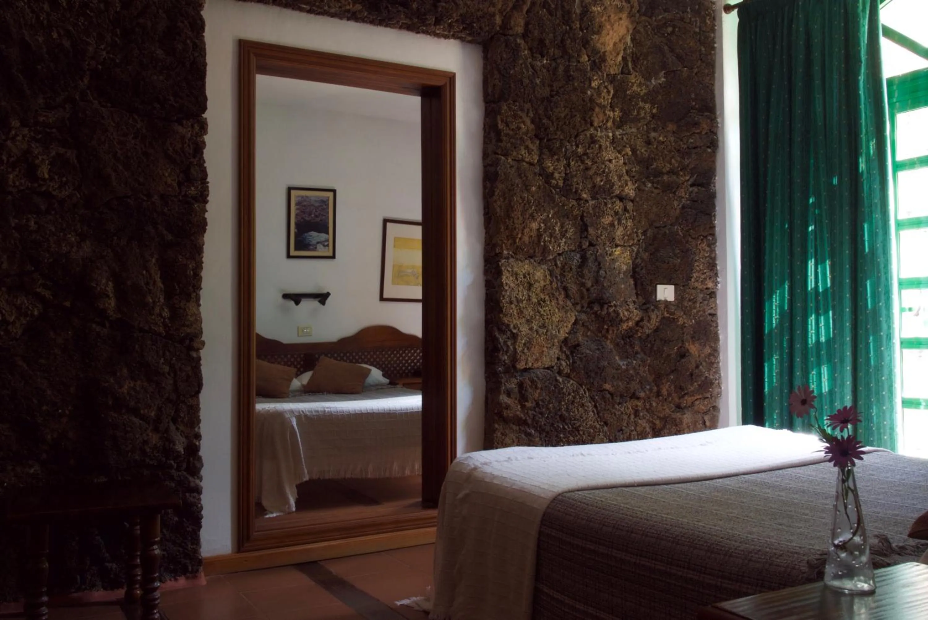 Bed in Hotel Ida Inés