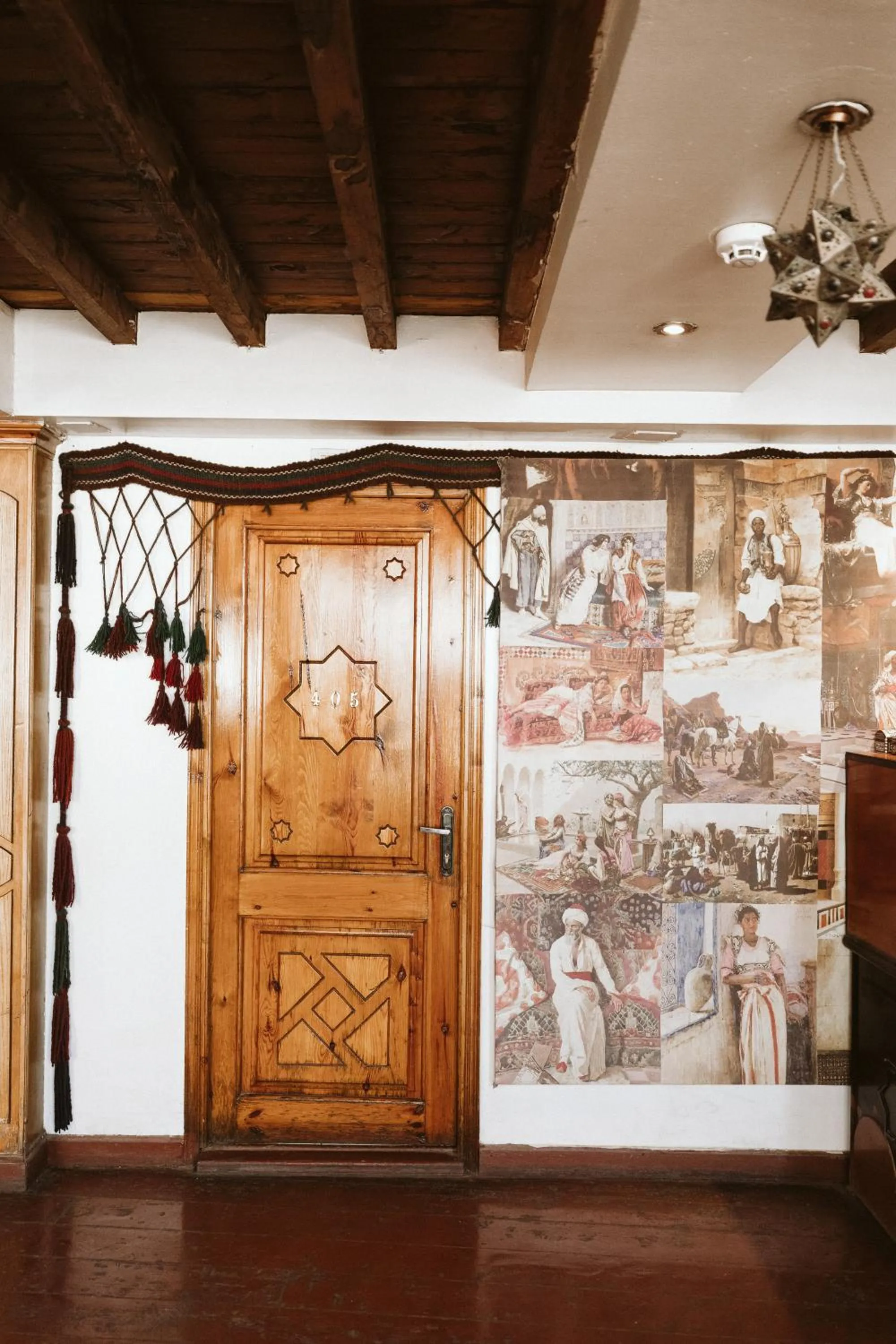 Decorative detail in Nefertiti Hotel Luxor