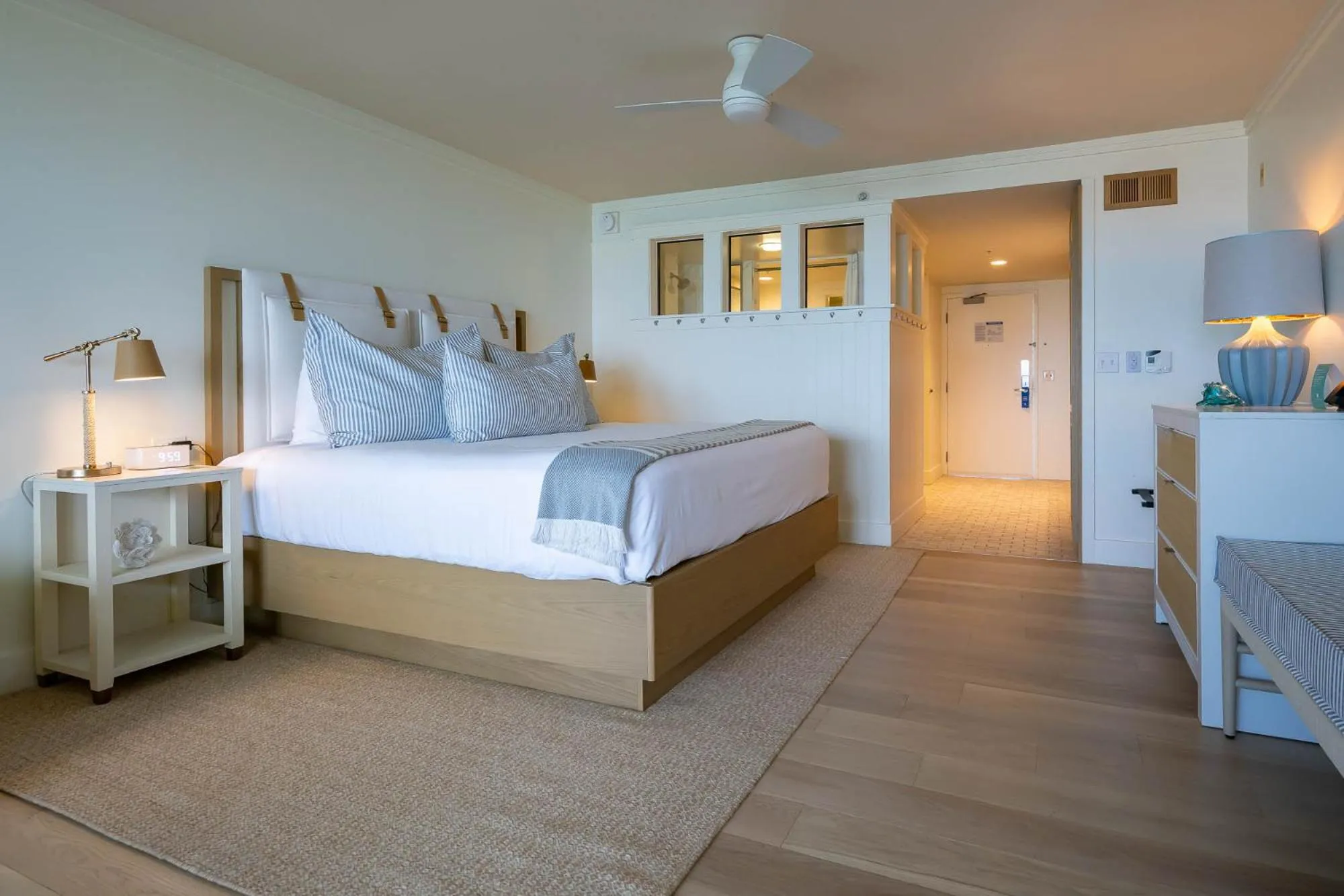 Bed in WaterColor Inn & Resort