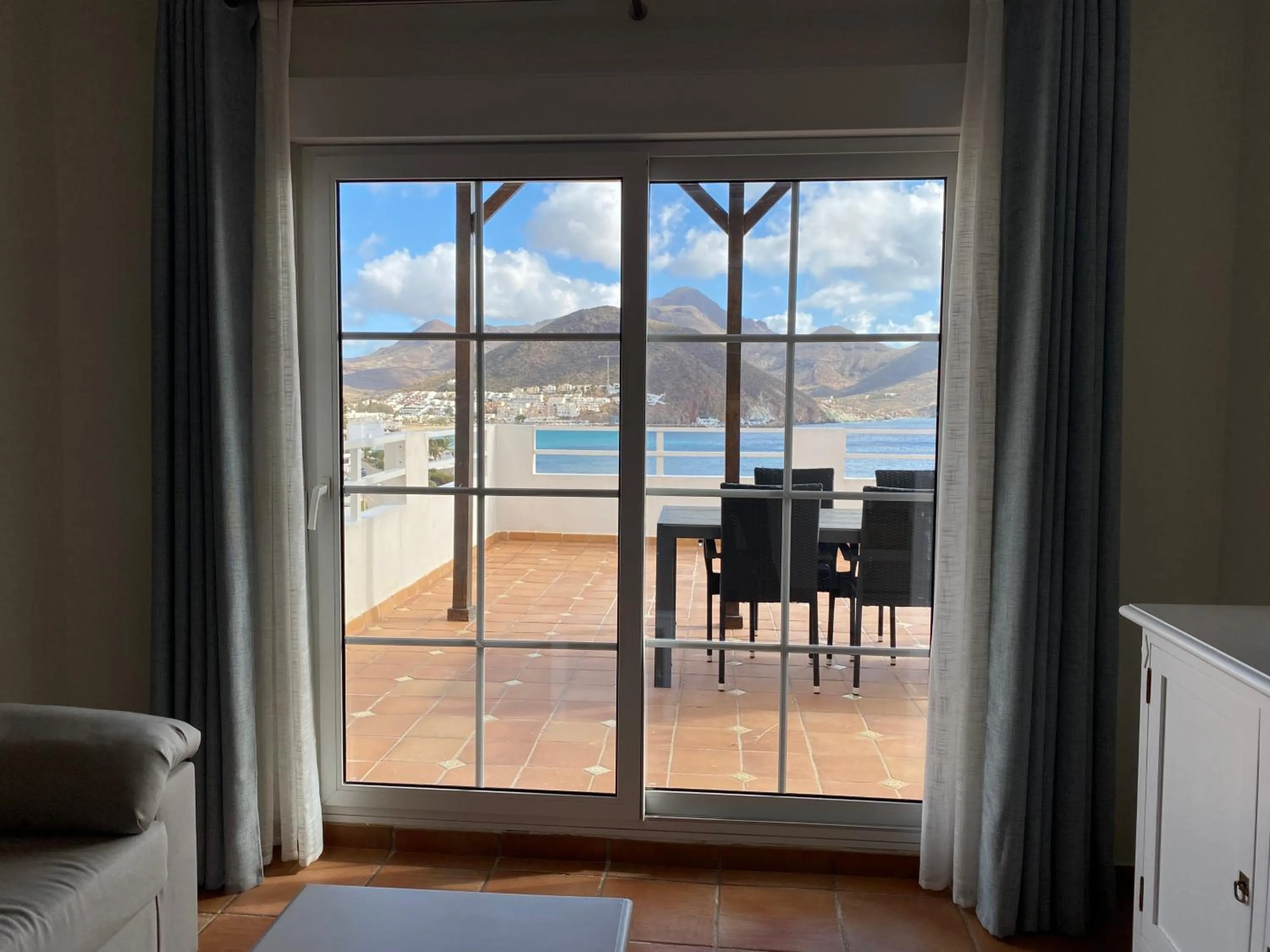 Balcony/Terrace in Apartahotel Vistamar San José