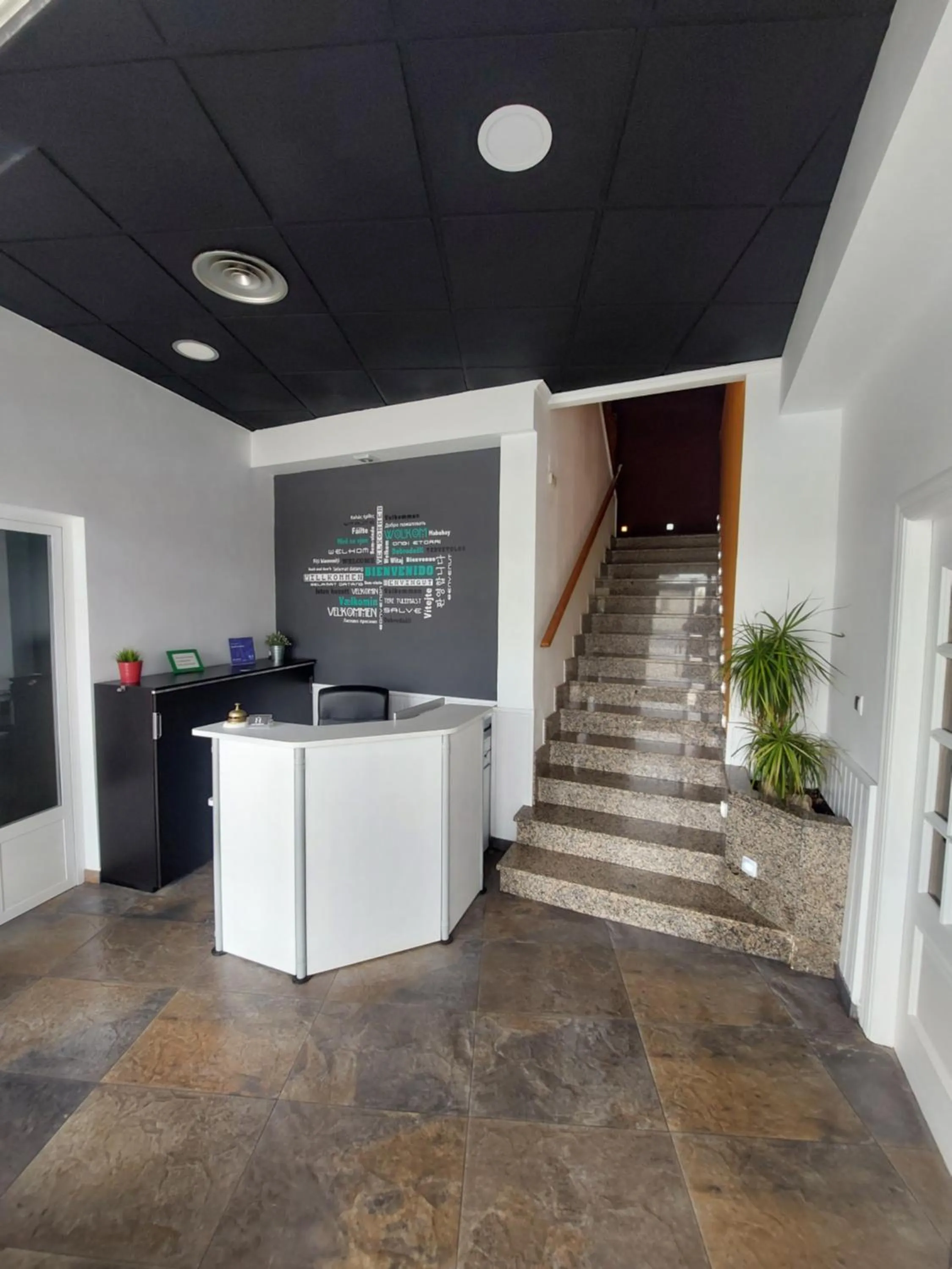 Lobby or reception in Hotel Cervantes