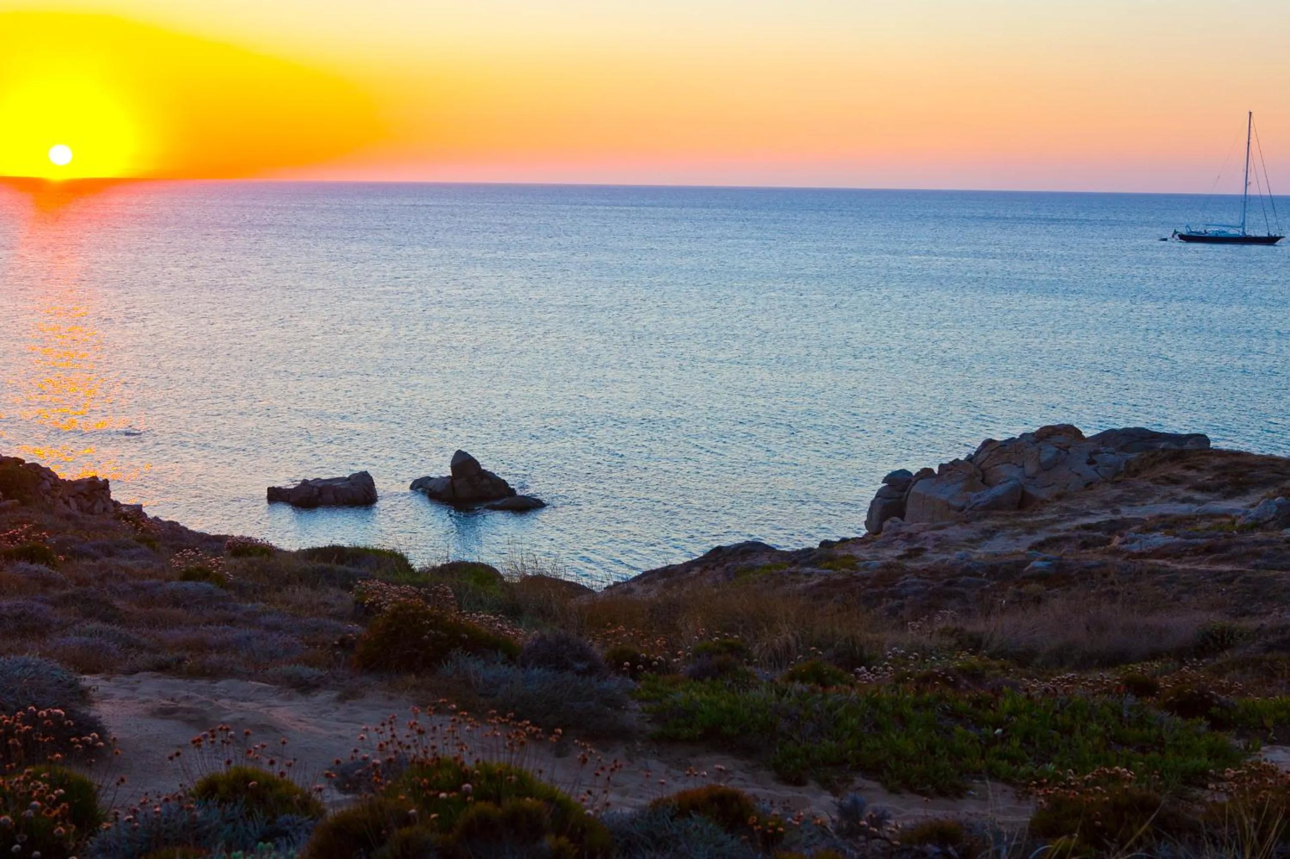 Natural landscape in Club Esse Gallura