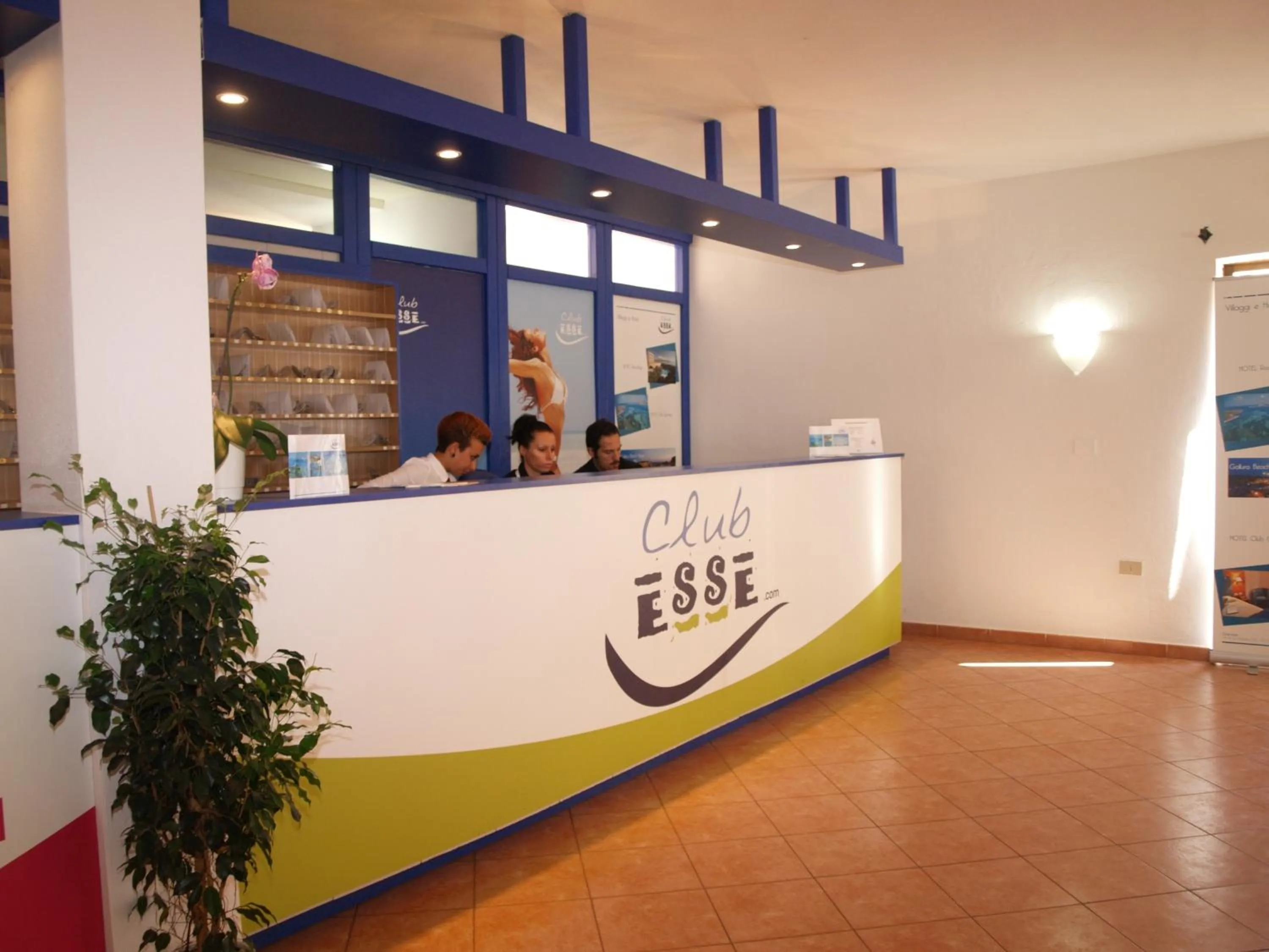 Lobby or reception in Club Esse Gallura