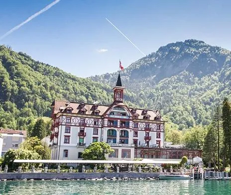 Property building in Hotel Vitznauerhof - Lifestyle Hideaway at Lake Lucerne