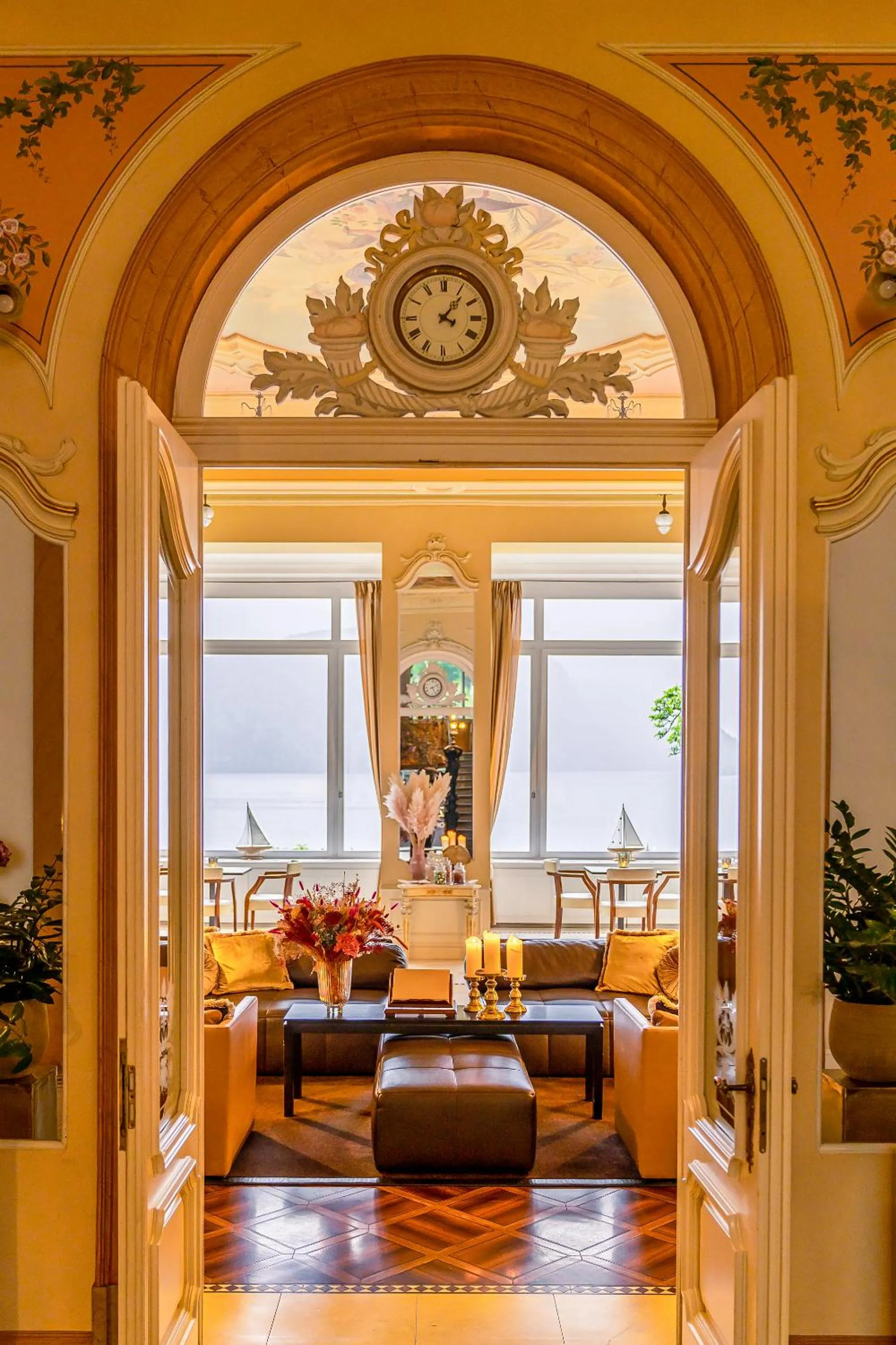 Lobby or reception in Hotel Vitznauerhof - Lifestyle Hideaway at Lake Lucerne