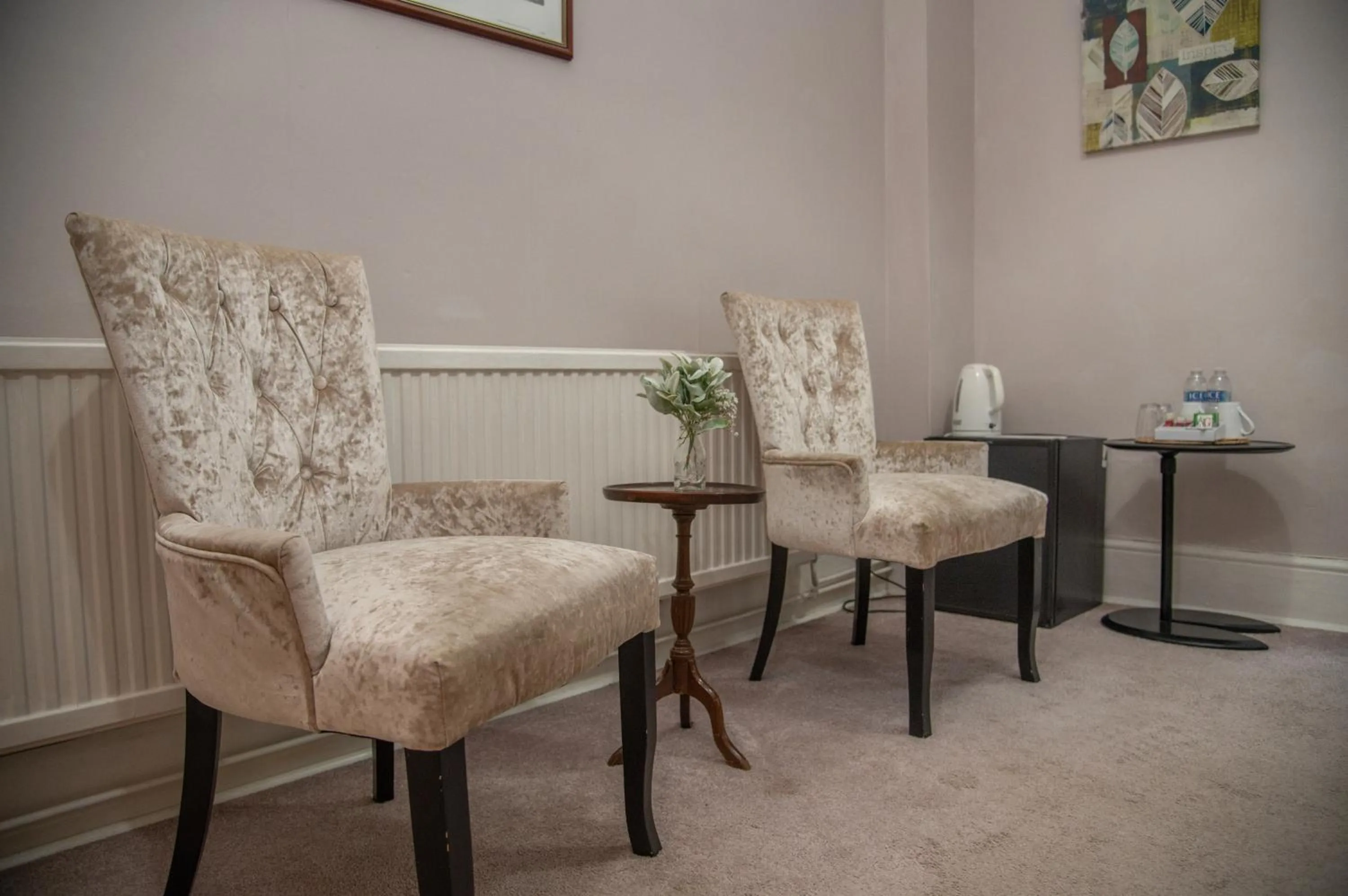 Seating area in The Cherry Tree Guest House