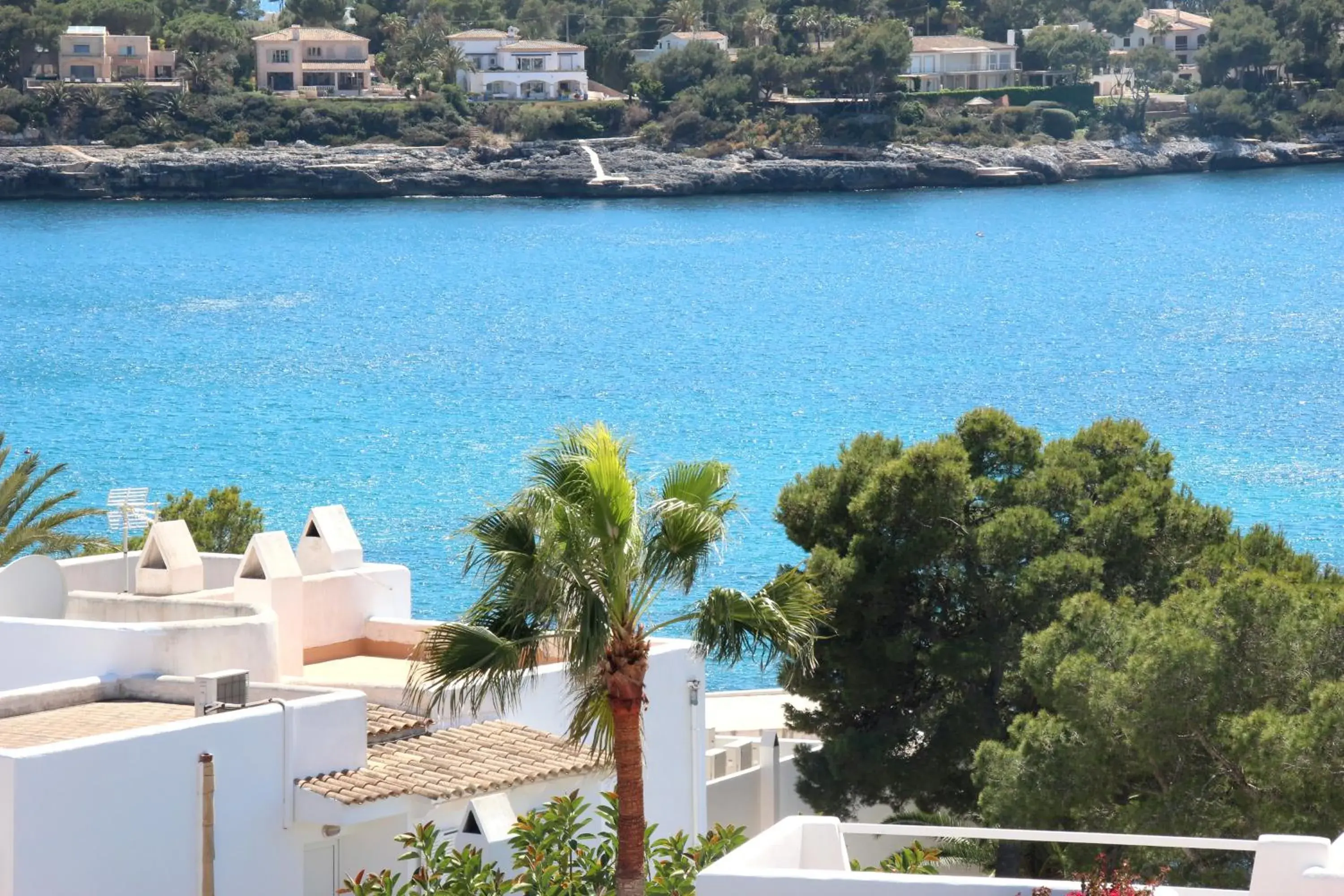 Sea view in Aparthotel Niu d´Aus Sea view in Aparthotel Niu d´Aus