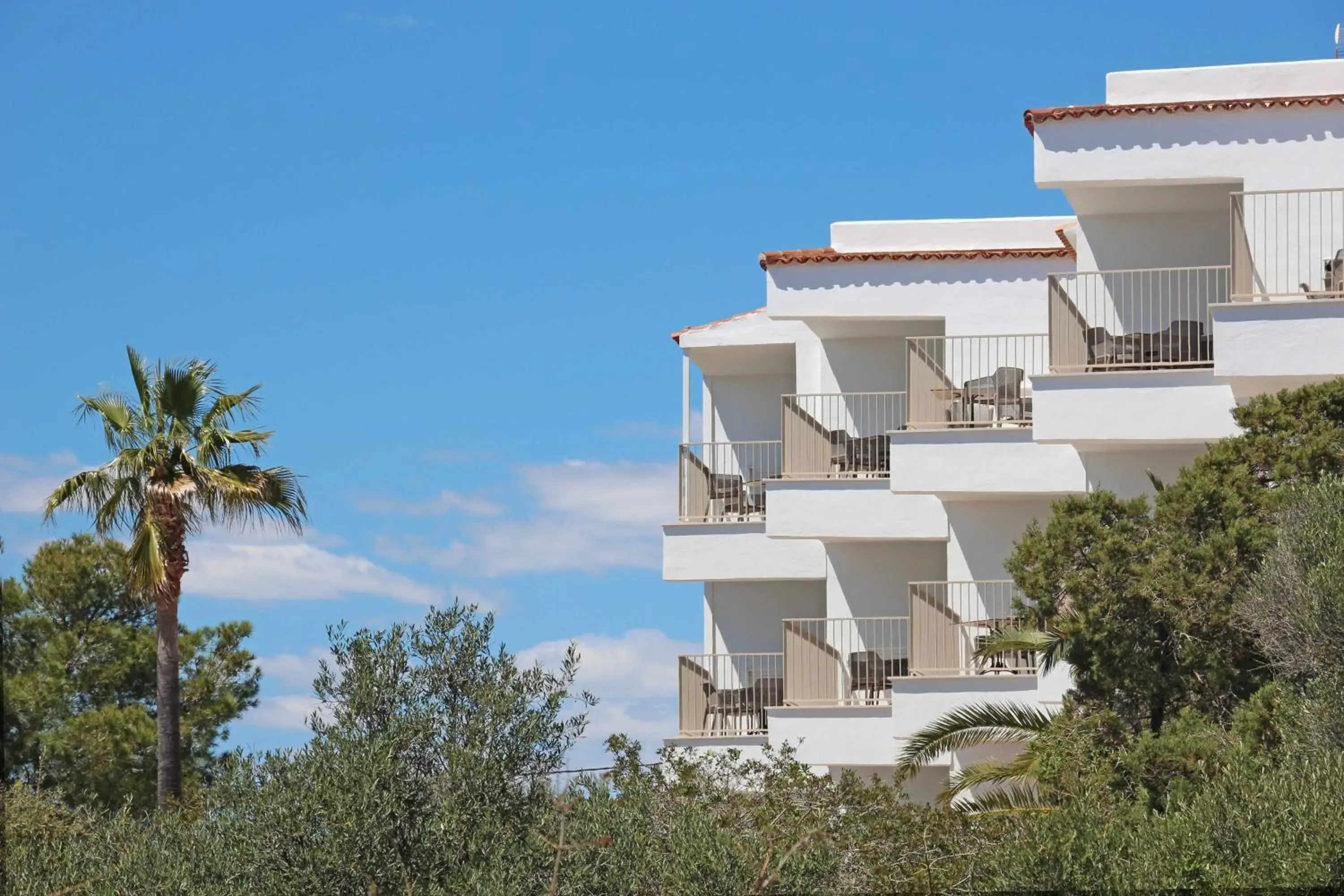 Property building in Aparthotel Niu d´Aus Property building in Aparthotel Niu d´Aus