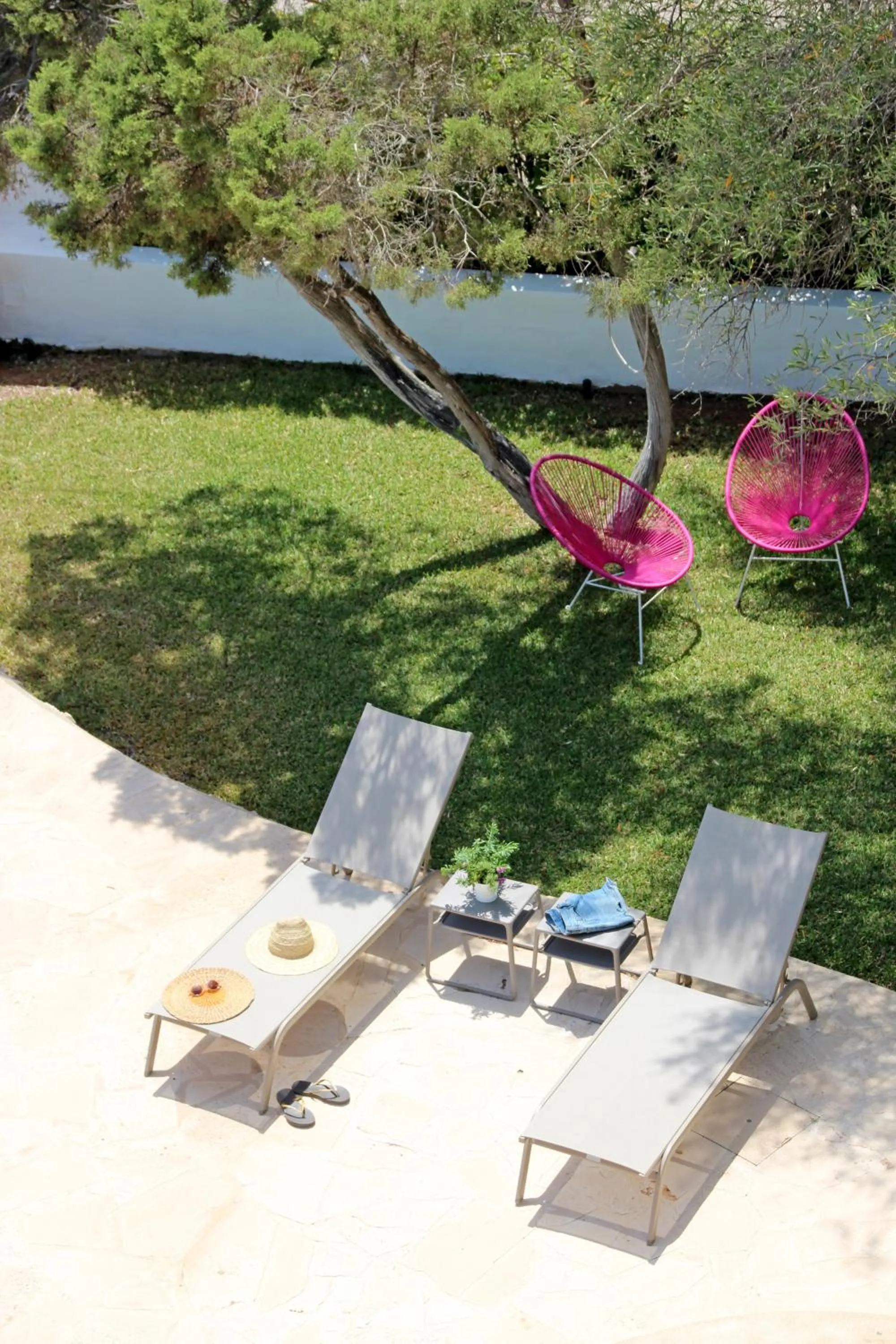 Garden in Aparthotel Niu d´Aus