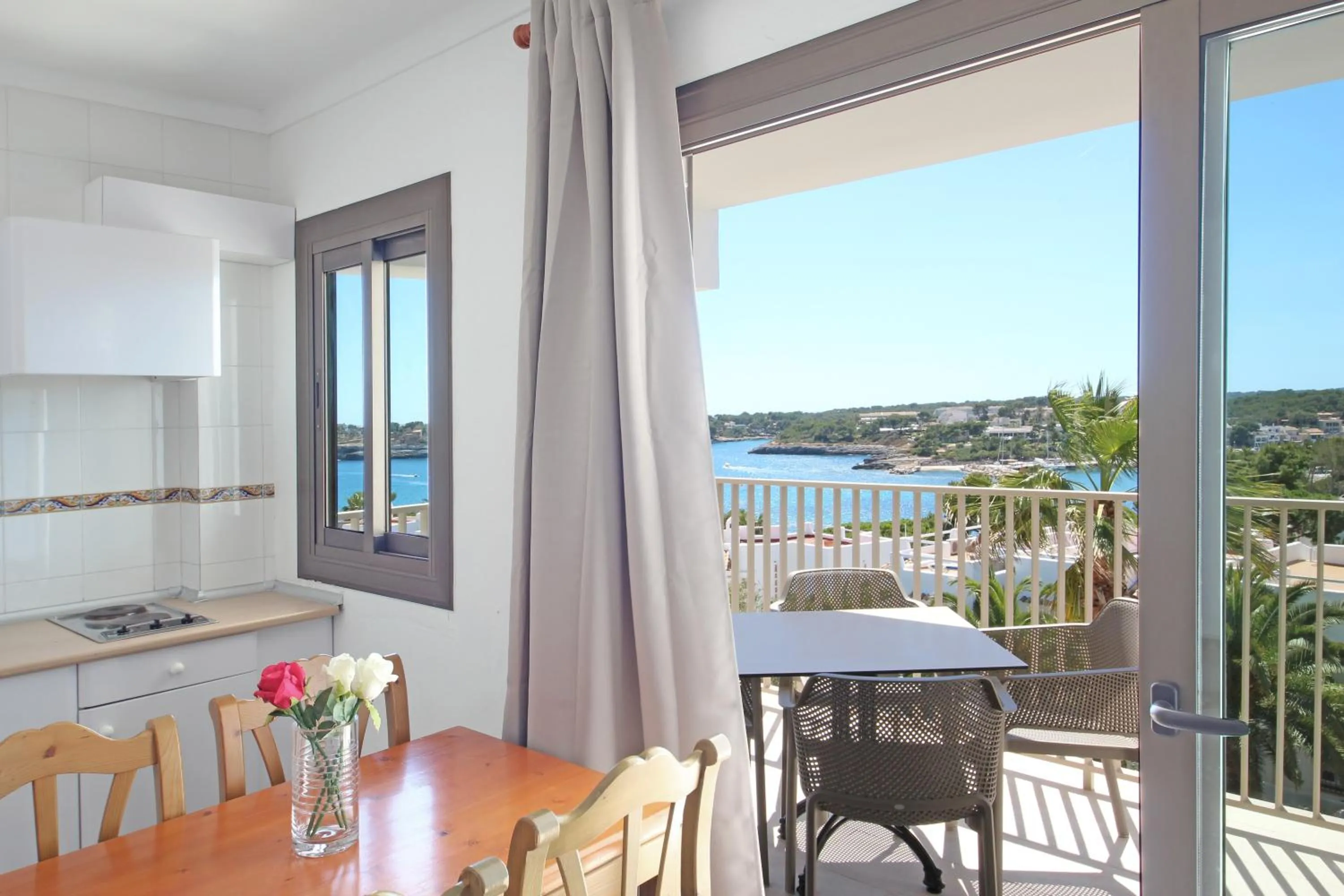 Balcony/Terrace in Aparthotel Niu d´Aus