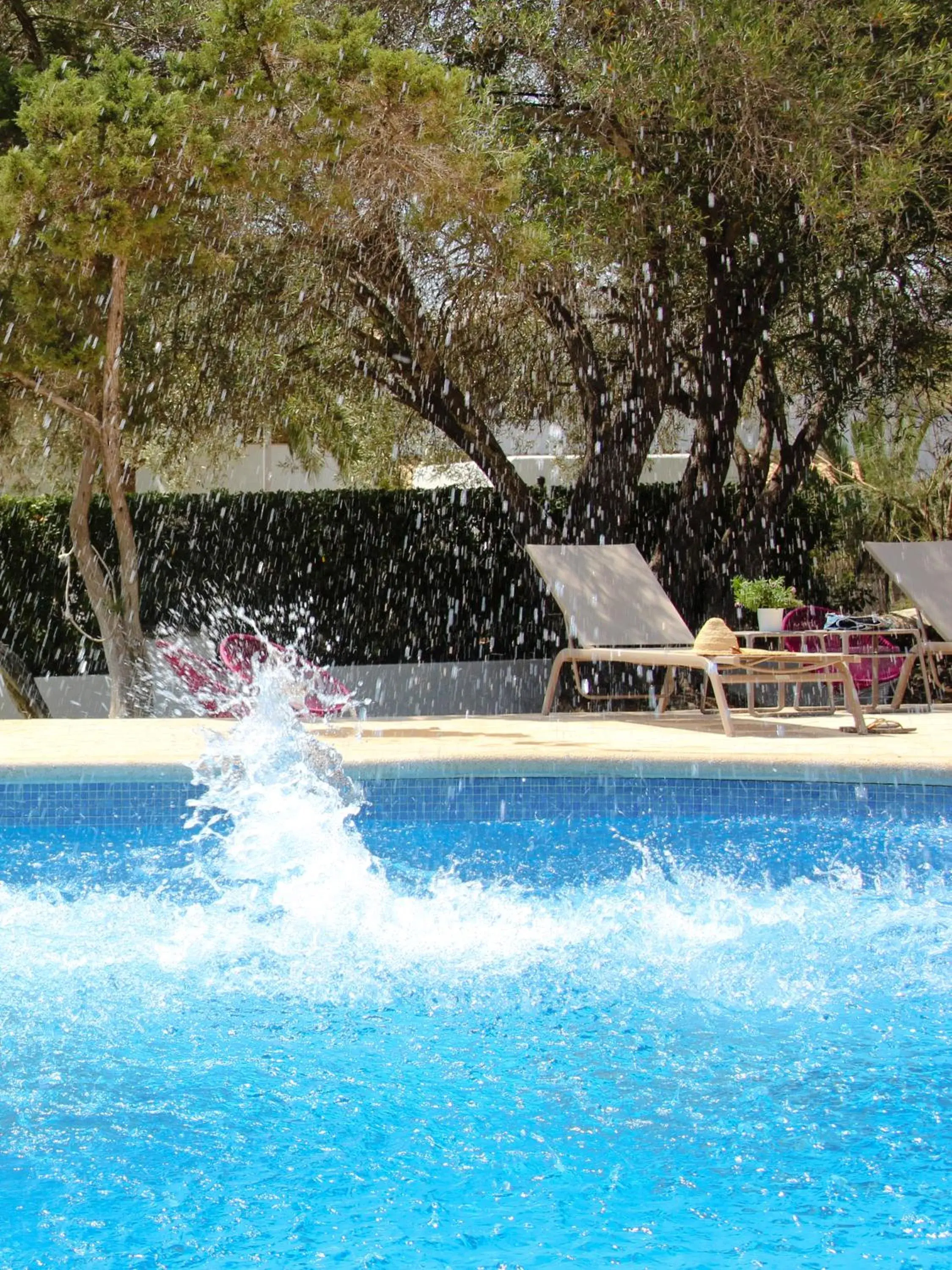 Swimming pool in Aparthotel Niu d´Aus Swimming pool in Aparthotel Niu d´Aus