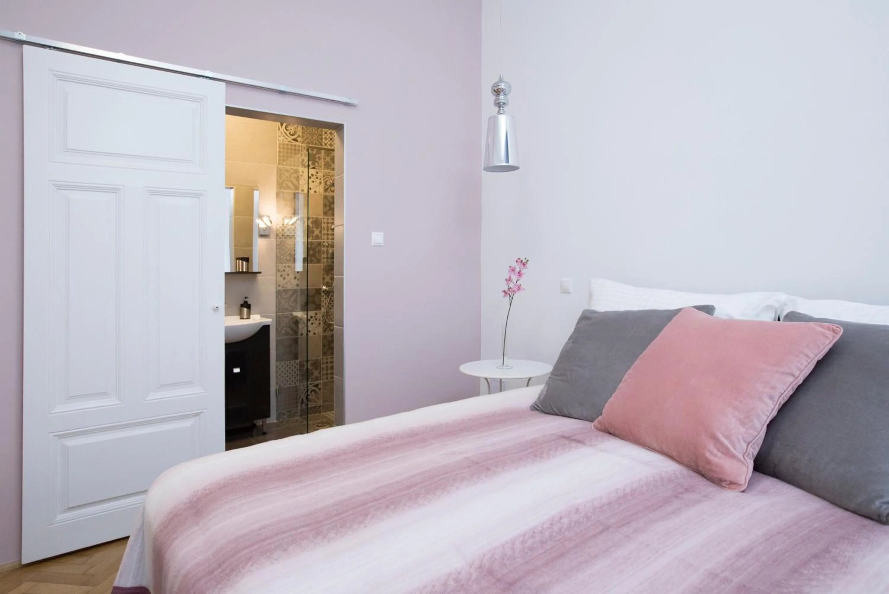 Bed in Dóm Apartman