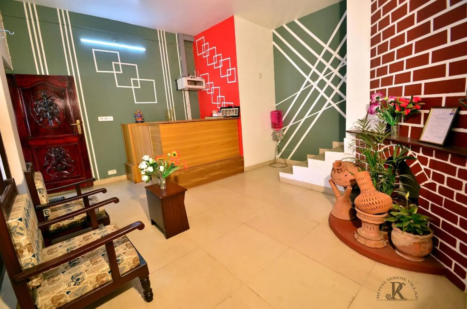 Lobby or reception in Royal Serene Villas