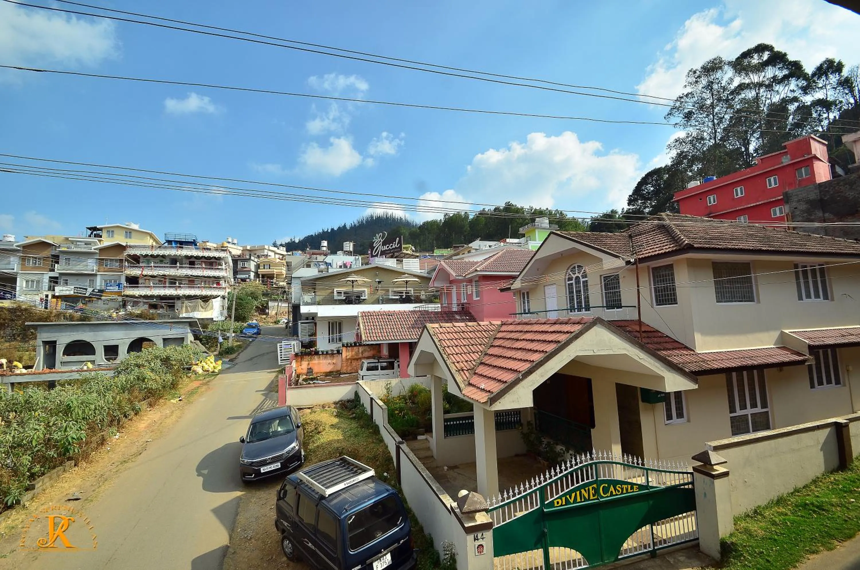 Street view in Royal Serene Villas
