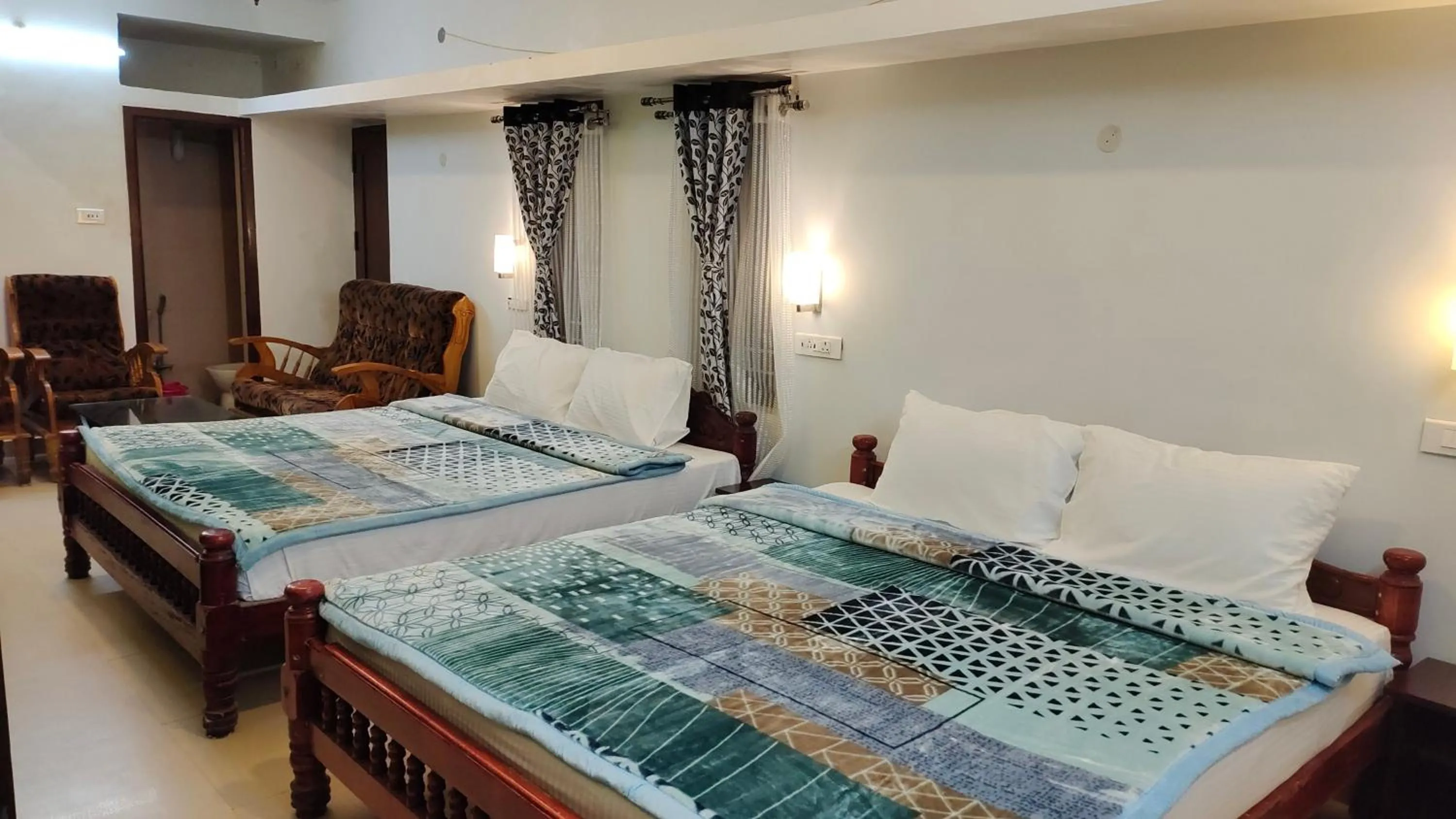 Bed in Royal Serene Villas