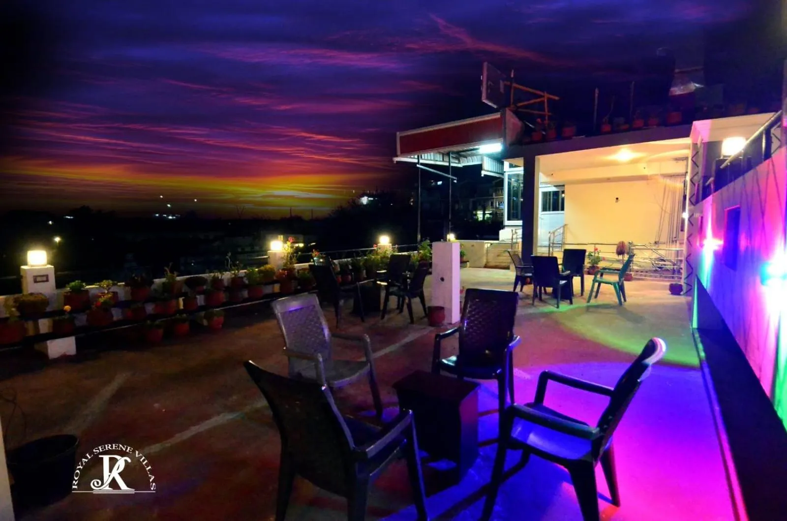 Balcony/Terrace in Royal Serene Villas