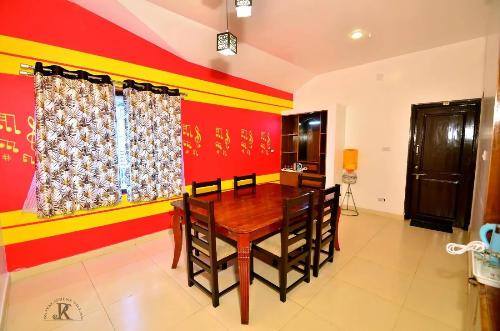 Dining area in Royal Serene Villas