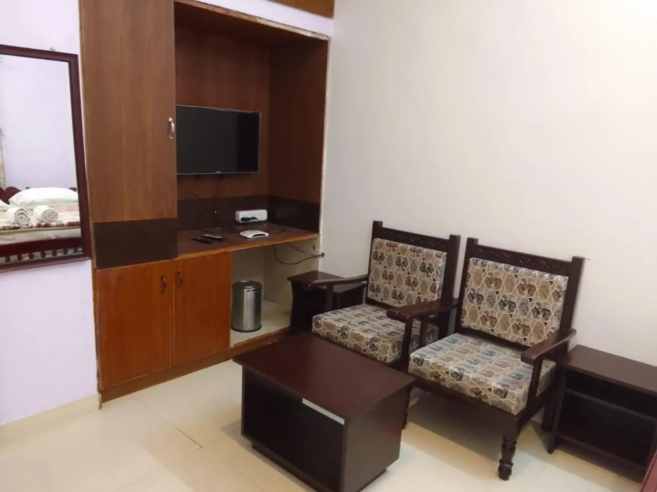 Seating area in Royal Serene Villas