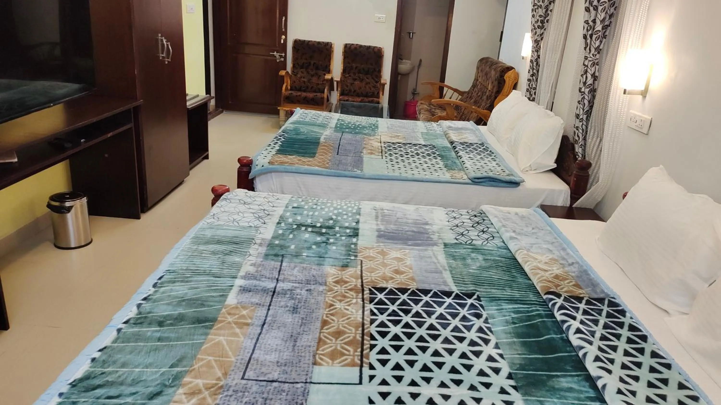 Bed in Royal Serene Villas