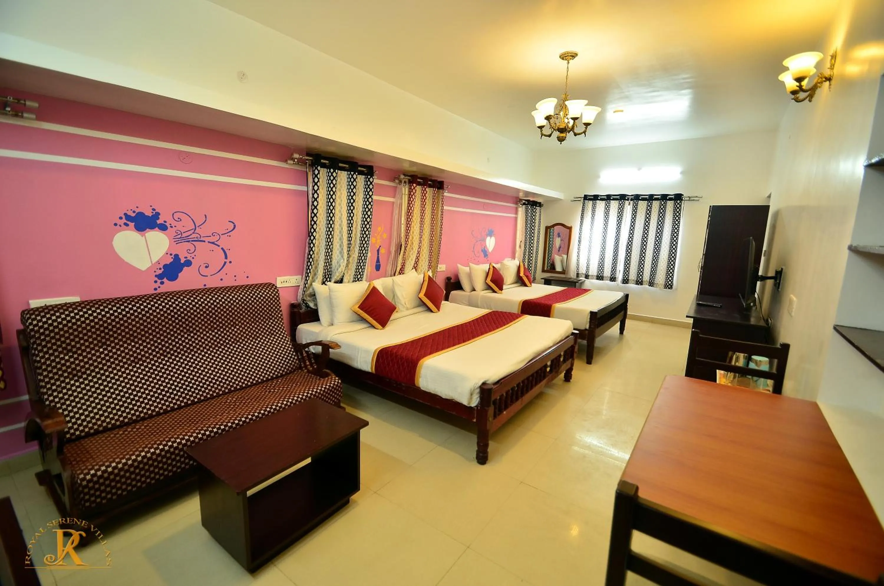 Photo of the whole room, Bed in Royal Serene Villas